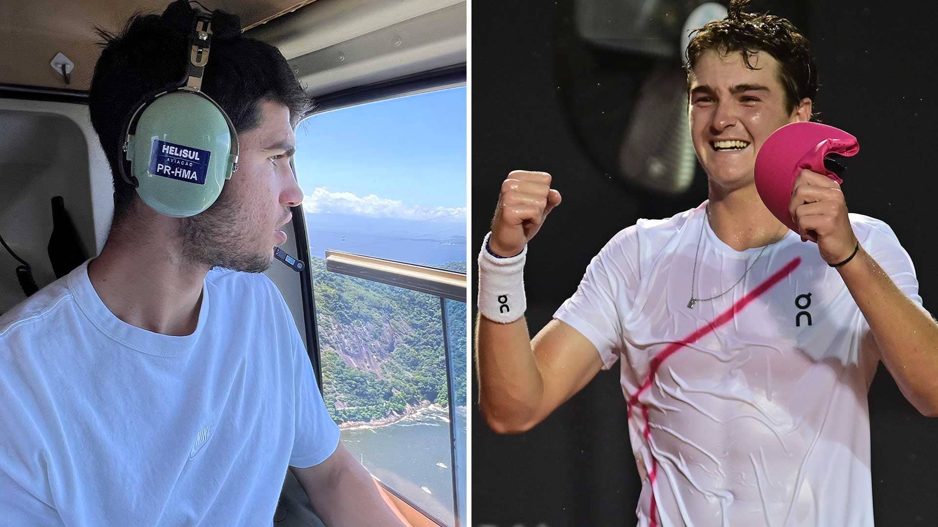 Carlos Alcaraz y Joao Fonseca han sido protagonistas en Río de Janeiro.