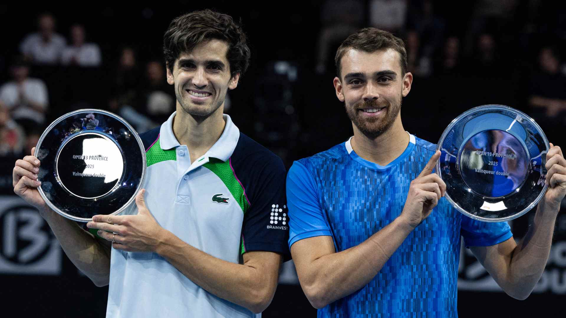 Pierre-Hugues Herbert and Benjamin Bonzi clinch their first title as a pair at the Open 13 Provence in Marseille.