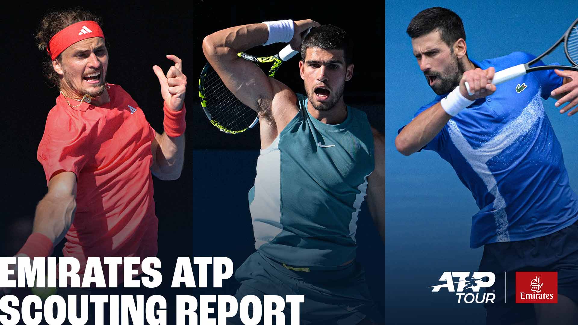 Alexander Zverev will be in action at the ATP 500 in Rio, while Carlos Alcaraz and Novak Djokovic will compete at the ATP 500 in Doha.