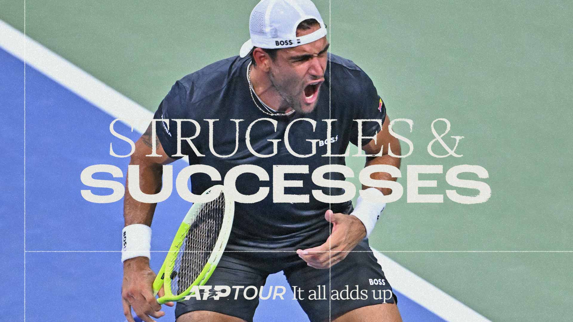 Matteo Berrettini is a 10-time ATP Tour champion.