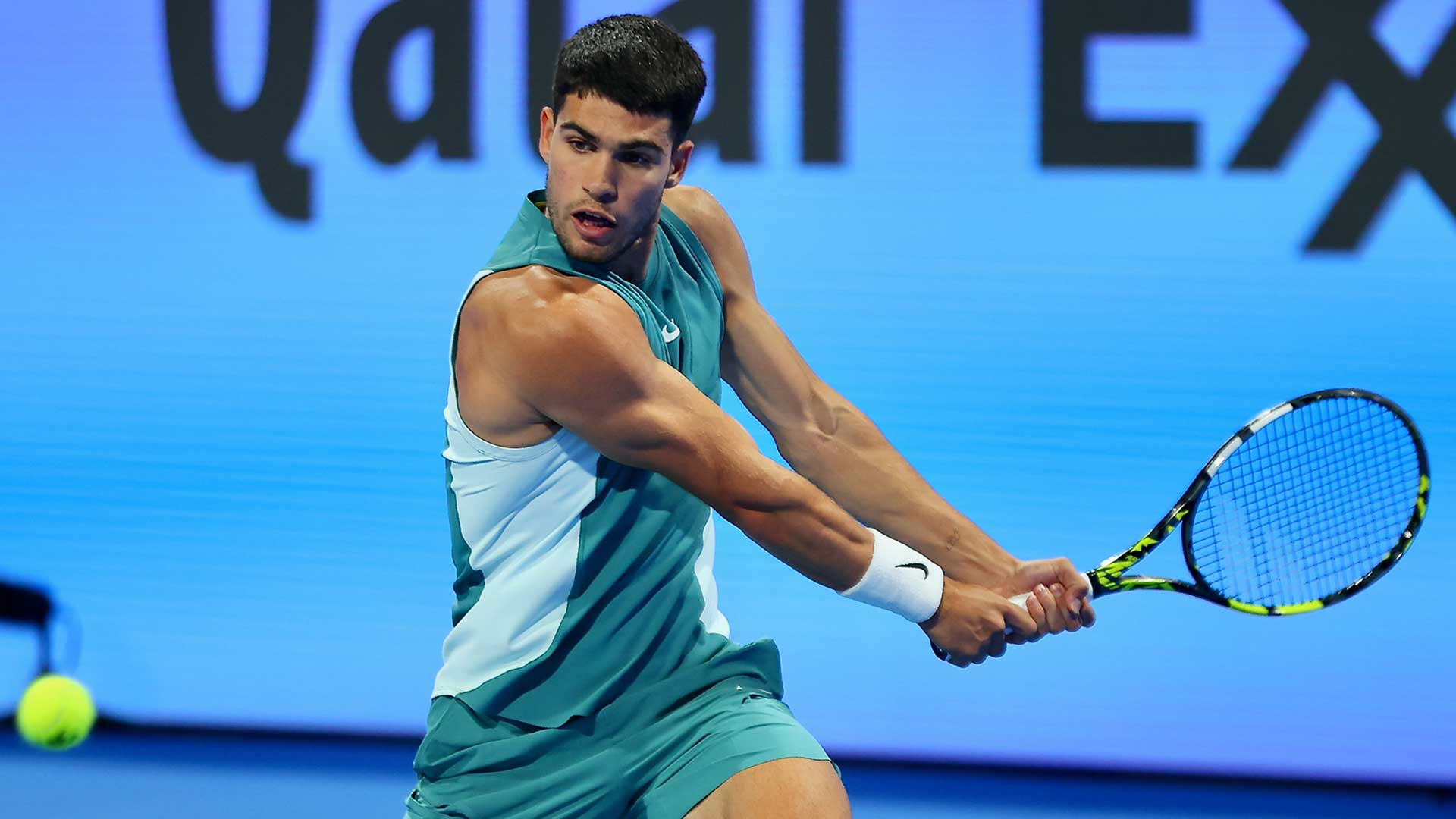 Carlos Alcaraz suffered just his second defeat of the season on Thursday in Doha.