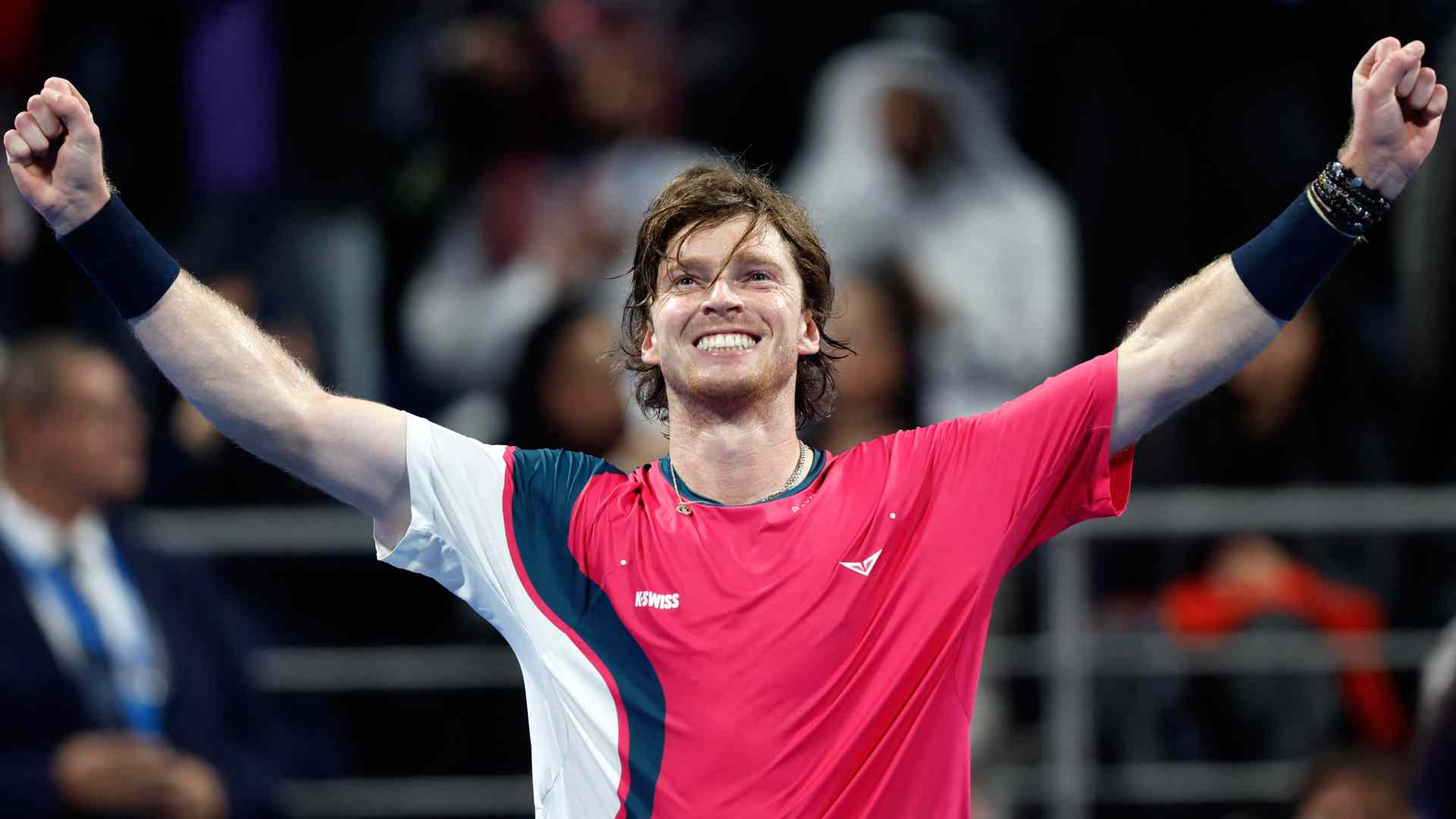 ¡Gran campeón! Rublev recupera el trono de Doha