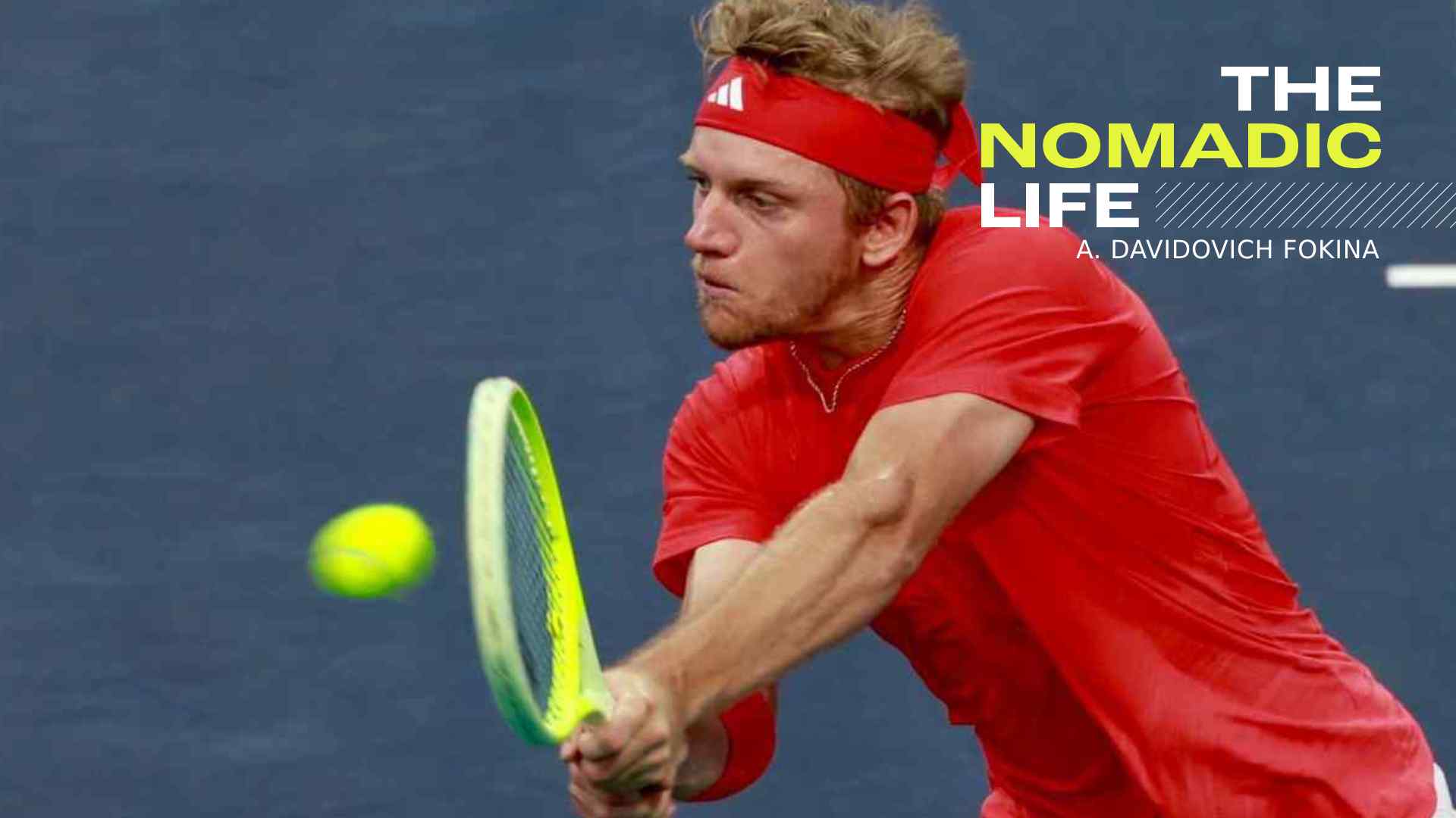 Alejandro Davidovich Fokina compite en el Abierto Mexicano Telcel presentado por HSBC 2025.