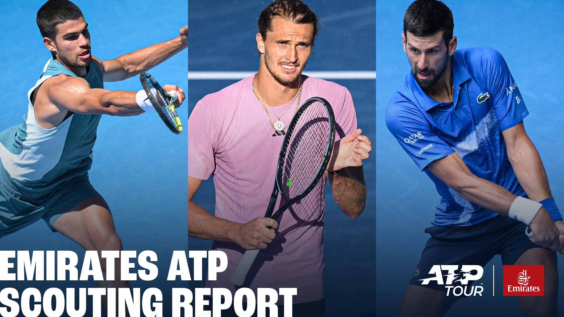Carlos Alcaraz, Alexander Zverev and Novak Djokovic are all in the field for the 2025 BNP Paribas Open.