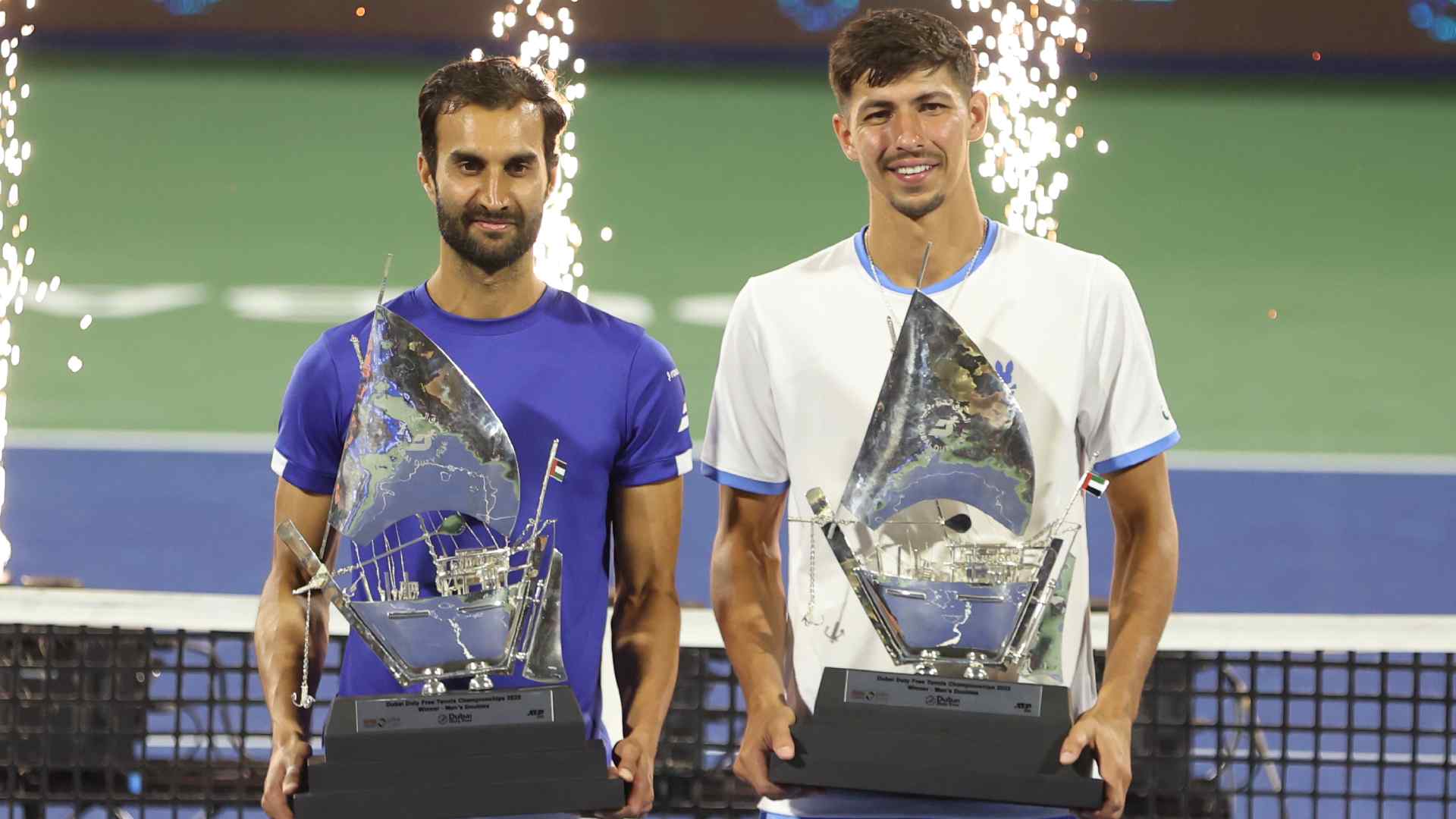 Yuki Bhambri y Alexei Popyrin conquistaron el Dubai Duty Free Tennis Championships.
