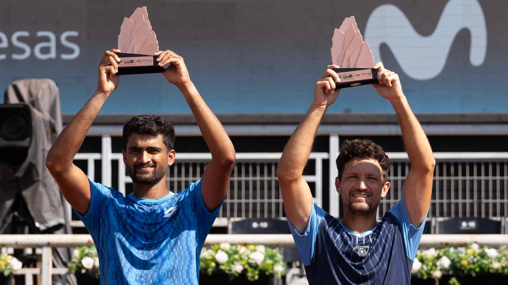 Rithvik Choudary Bollipalli and Nicolas Barrientos capture their maiden ATP Tour title as a team.