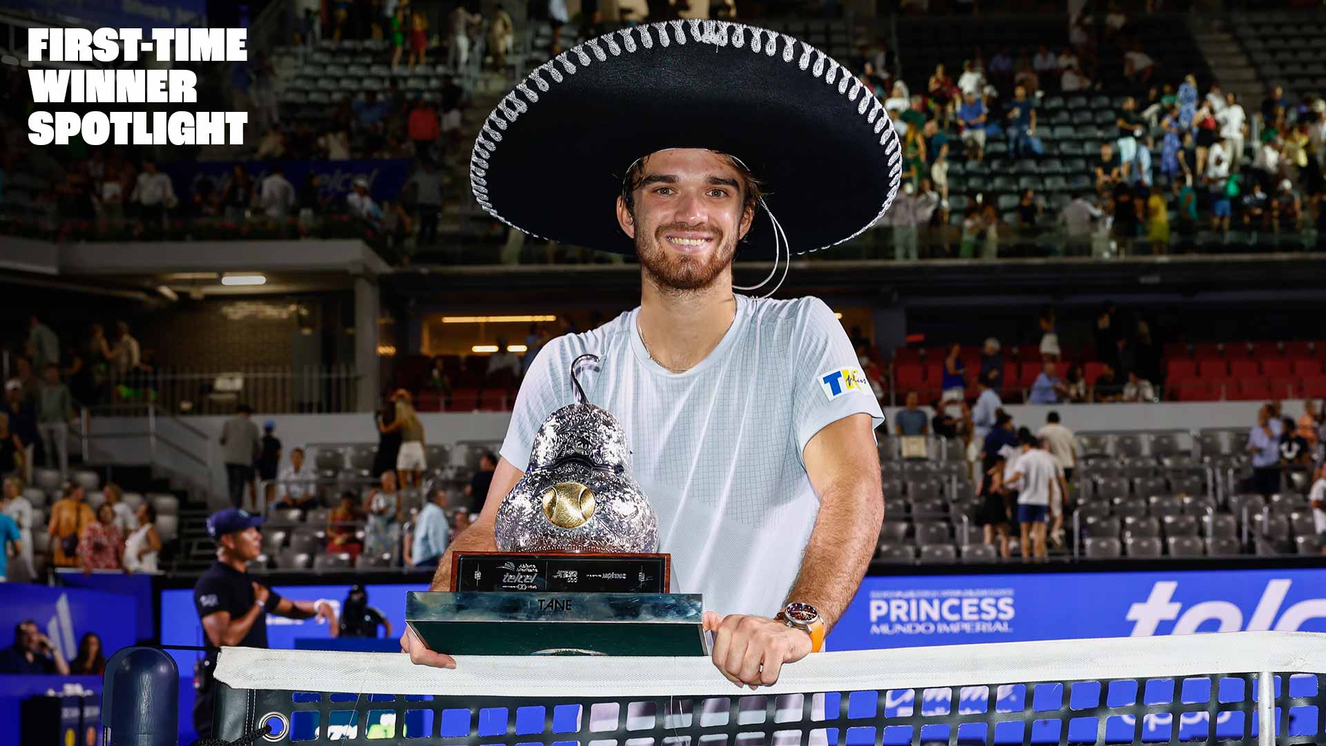 Tomas Machac derrotó a Alejandro Davidovich Fokina en la final de Acapulco.