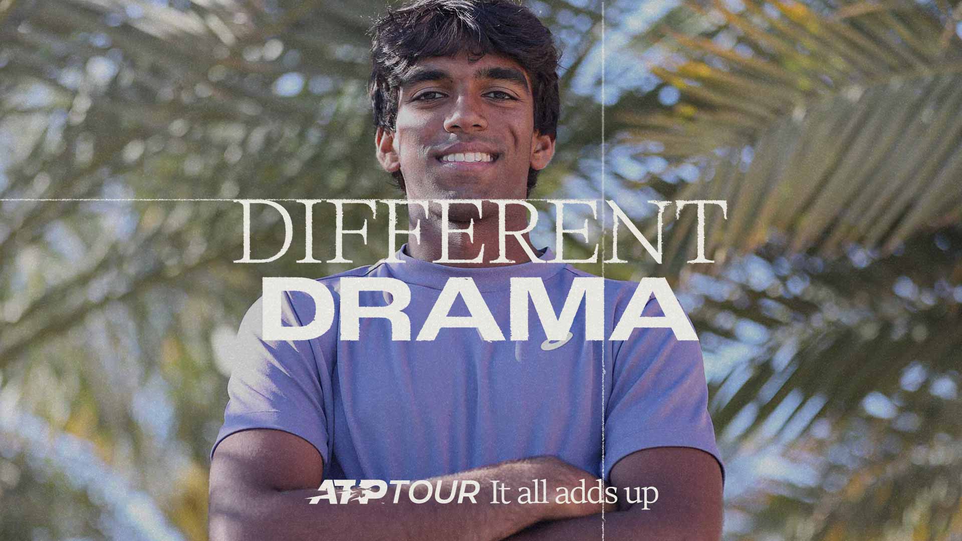 Nishesh Basavareddy is competing in his first full season on the ATP Tour.
