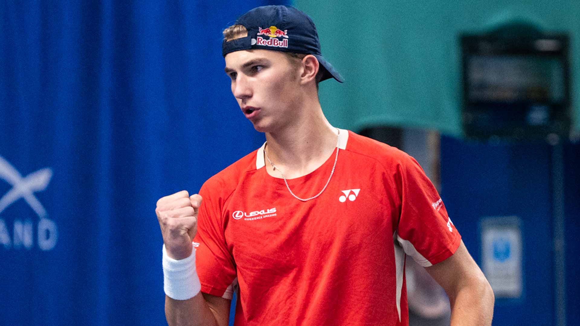Nicolai Budkov Kjaer is a fast-rising teenager on the ATP Challenger Tour.