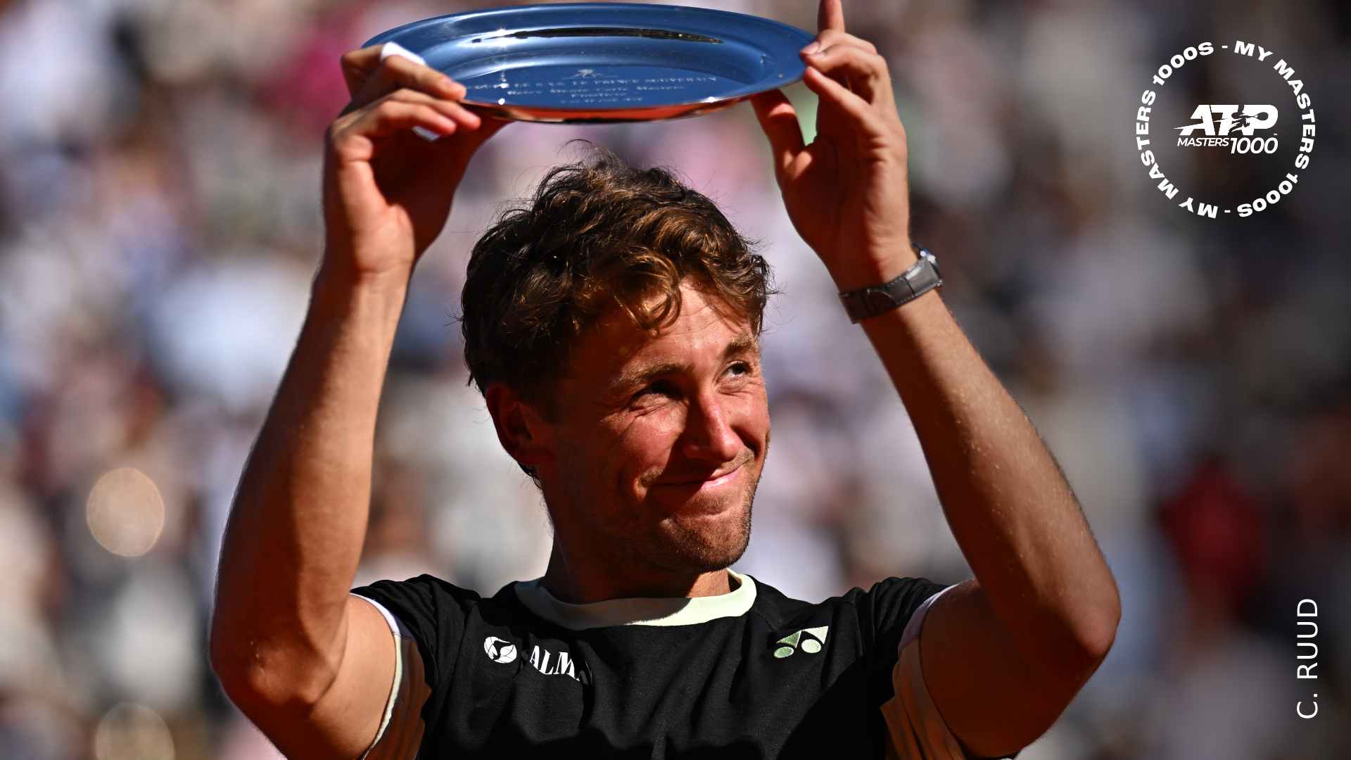 Casper Ruud reached the final at the 2024 ATP Masters 1000 in Monte Carlo.