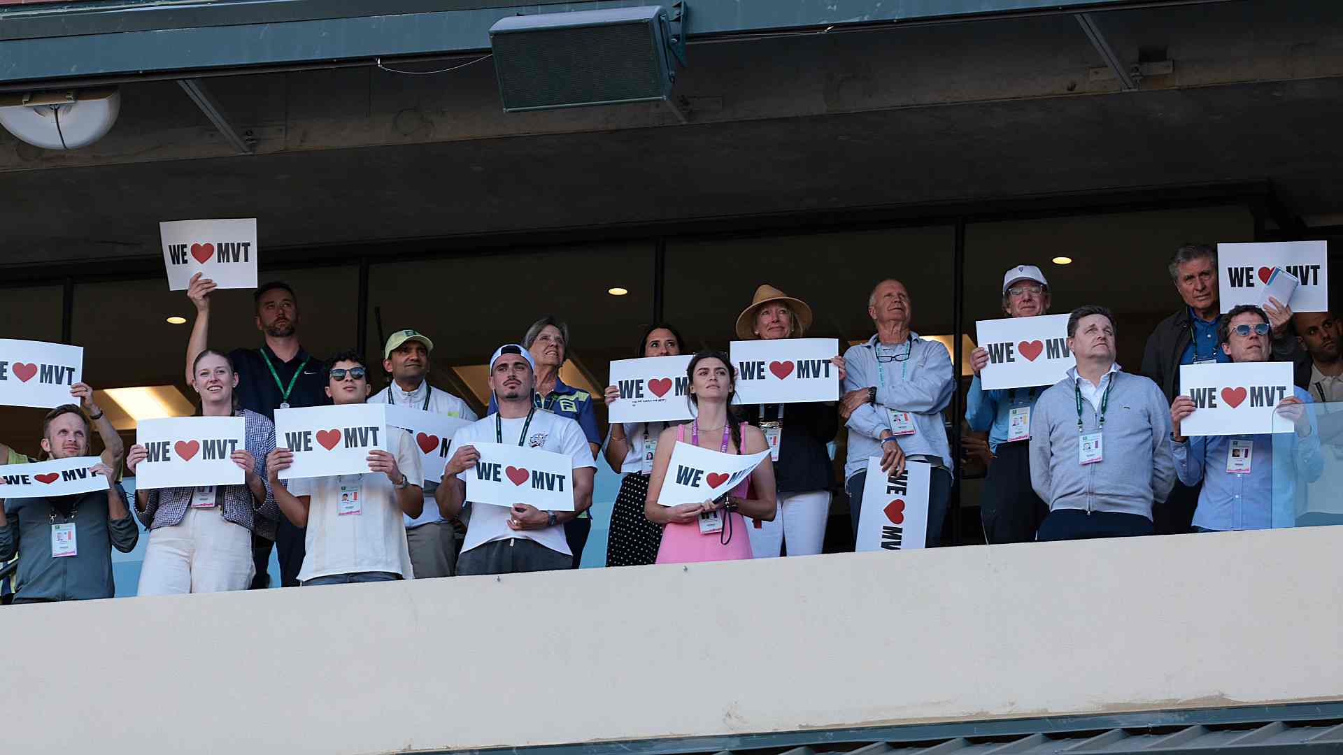 Media paying tribute to MVT.