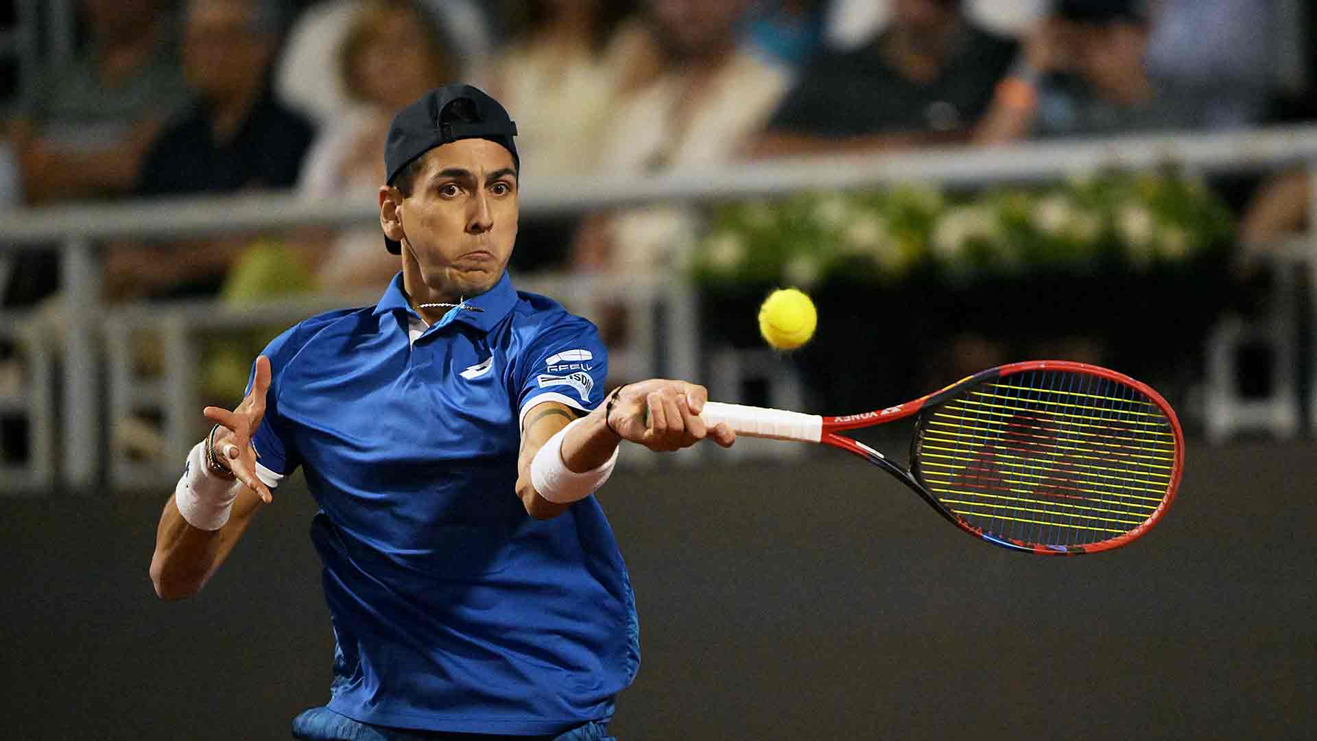 Alejandro Tabilo participa por cuarta vez en el BNP Paribas Open de Indian Wells.