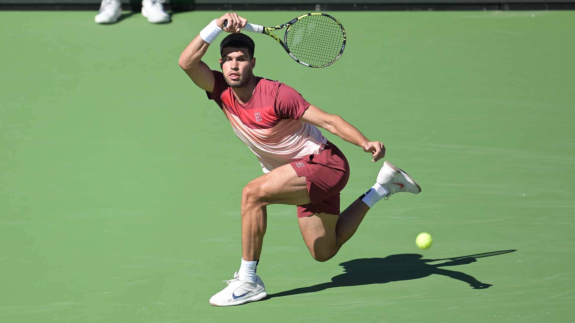 Alcaraz springs three-peat quest into action in Indian Wells