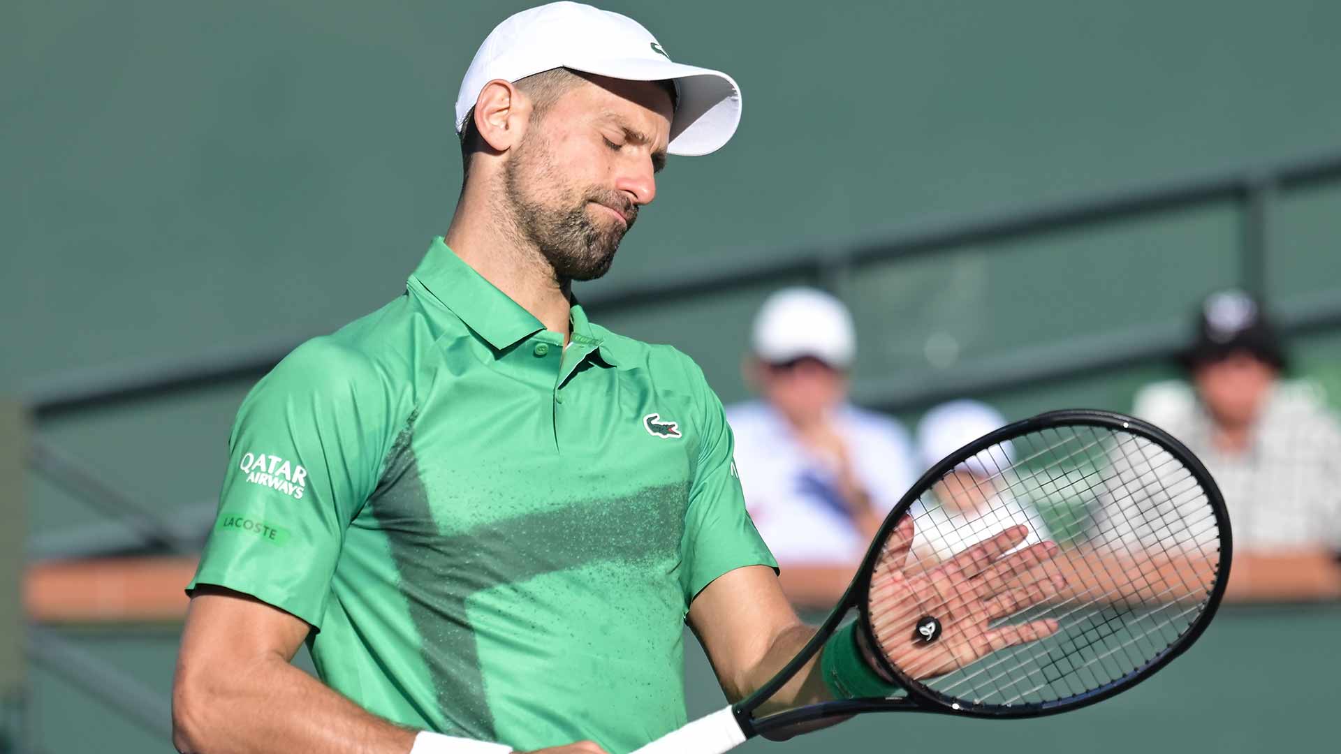 Novak Djokovic suffered his third straight defeat, this time at the hands of Botic Van de Zandschulp.