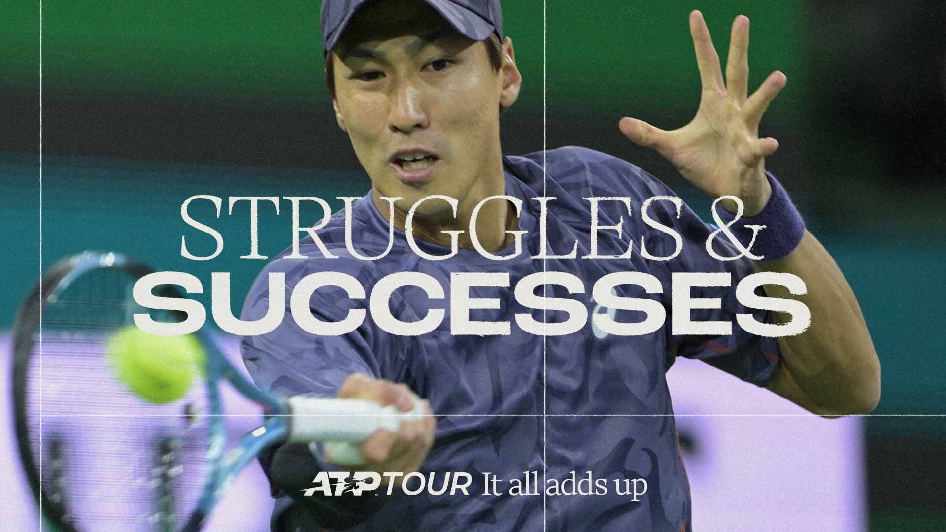 Yosuke Watanuki has climbed as high as No. 72 in the PIF ATP Rankings.