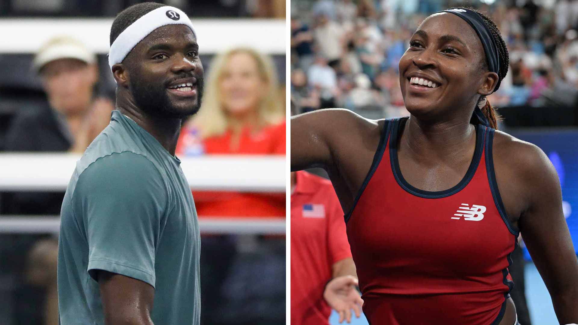 Frances Tiafoe and Coco Gauff enjoy plenty of banter off the court.