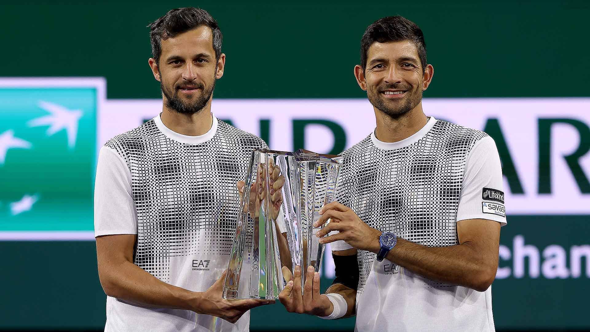 Singles slayers Arevalo and Pavic claim Indian Wells doubles title