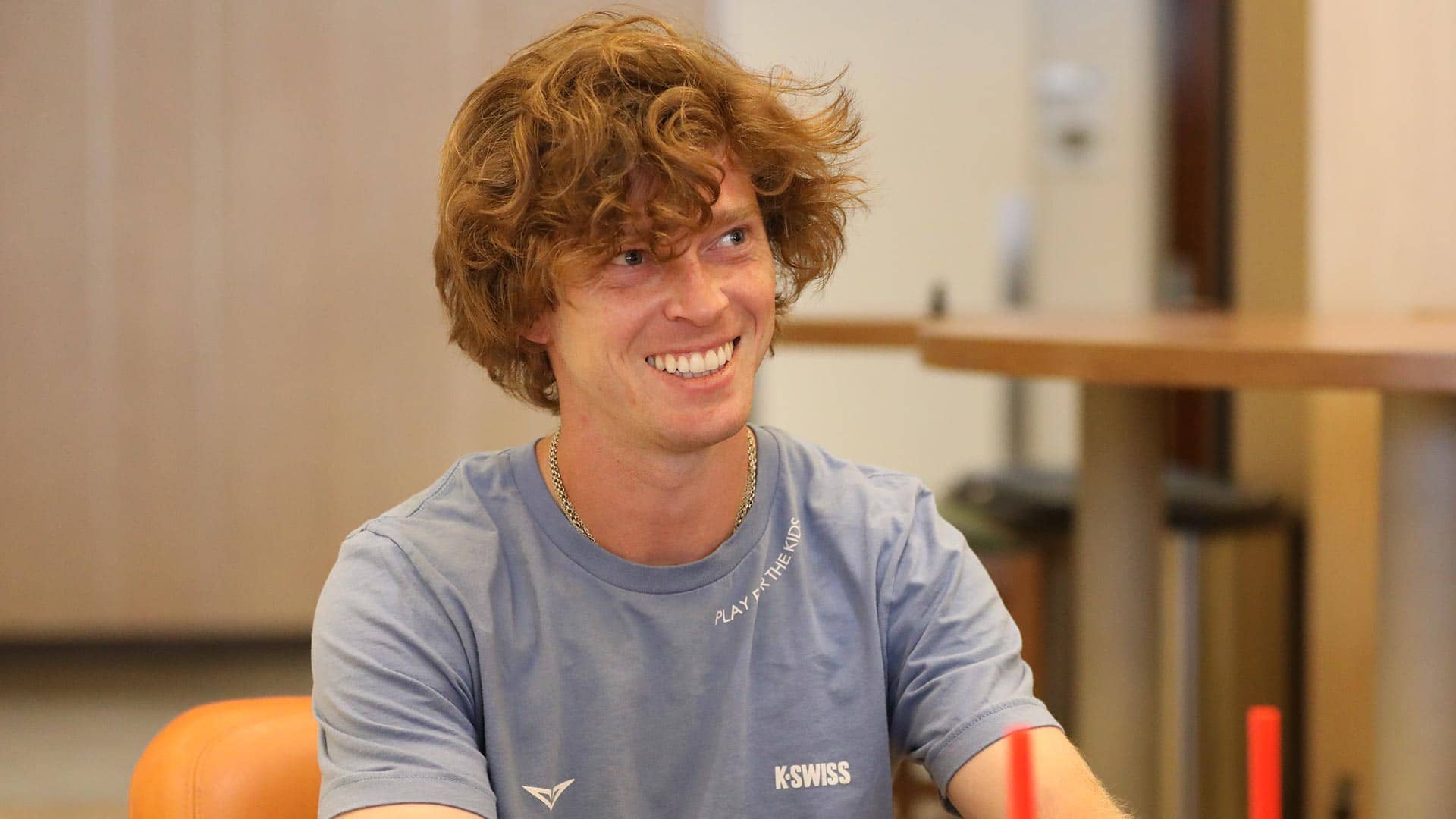 Andrey Rublev opens up on who makes him happy on Tour.