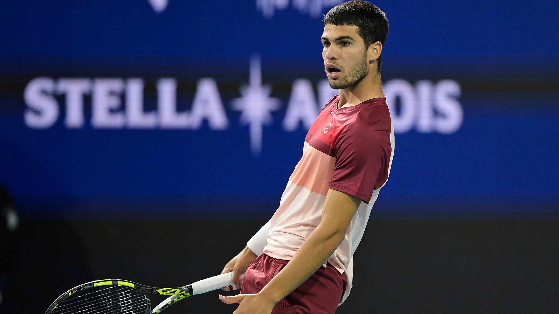 2022 champion Carlos Alcaraz is now 13-4 at the Miami Open presented by Itau.