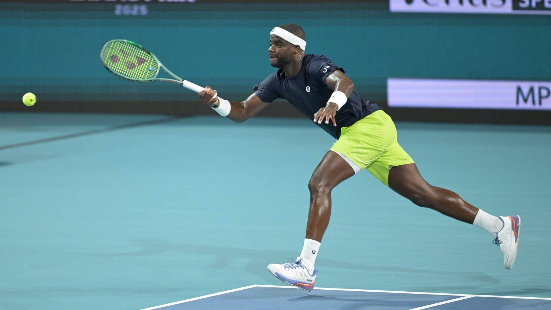 Frances Tiafoe improves to 17-6 on U.S. soil since July.