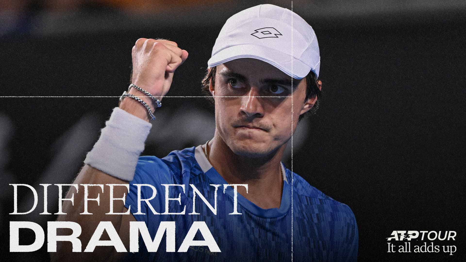 Adam Walton cracked the Top 100 of the PIF ATP Rankings in 2024.