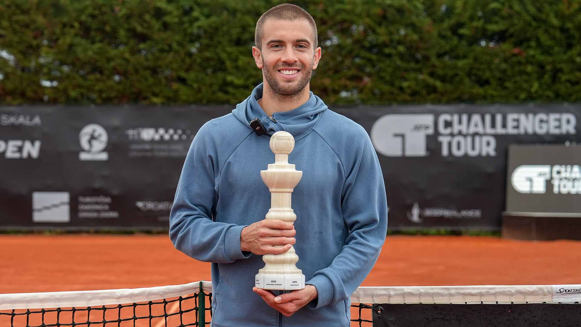 Borna Coric leads the ATP Challenger Tour this season with three titles.