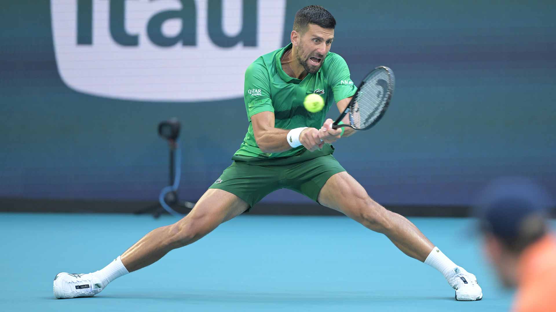 Djokovic defeats Musetti with Serena Williams, Del Potro in crowd