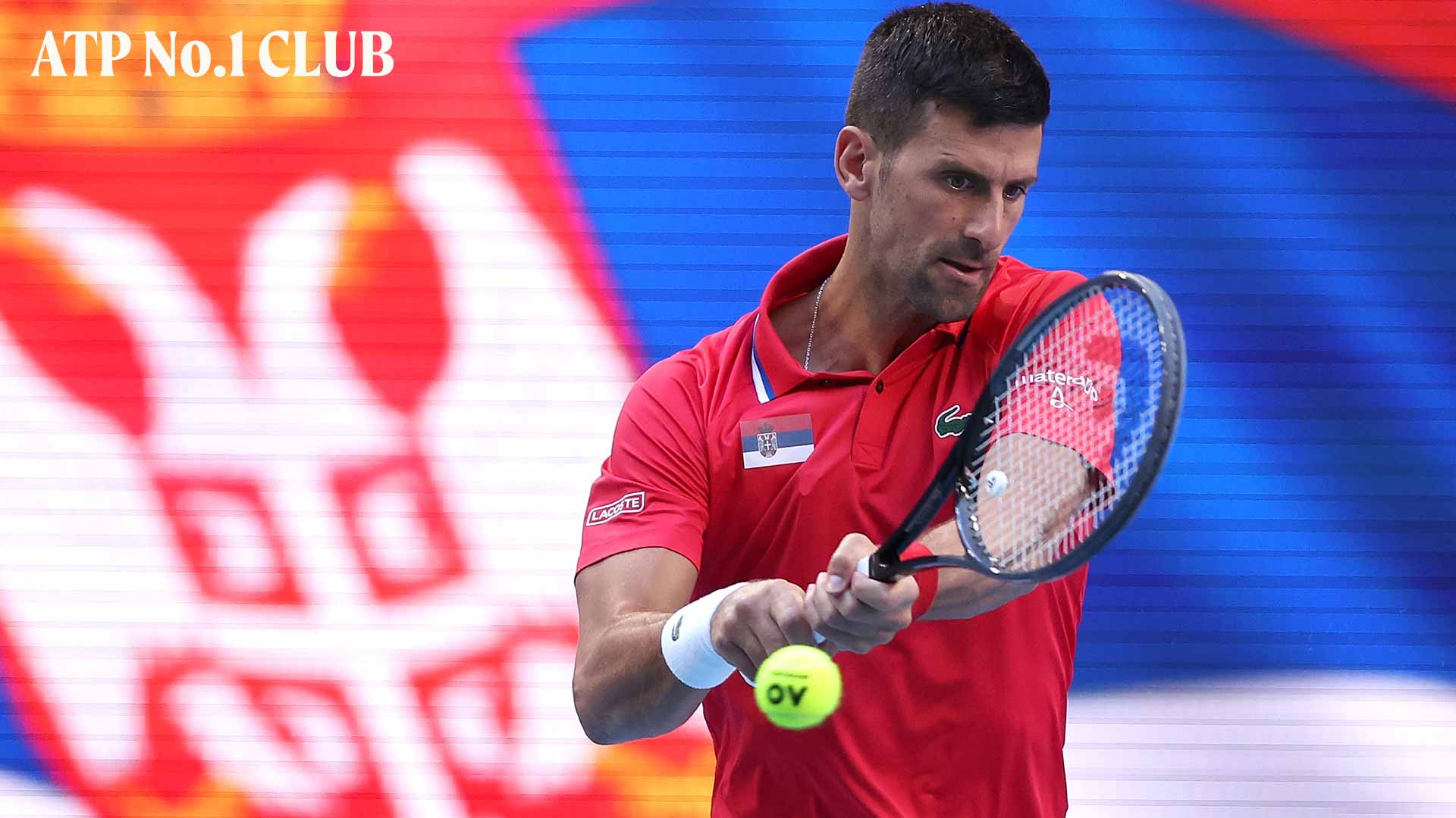 Novak Djokovic es el único serbio que ha llegado al No. 1 del PIF ATP Rankings.
