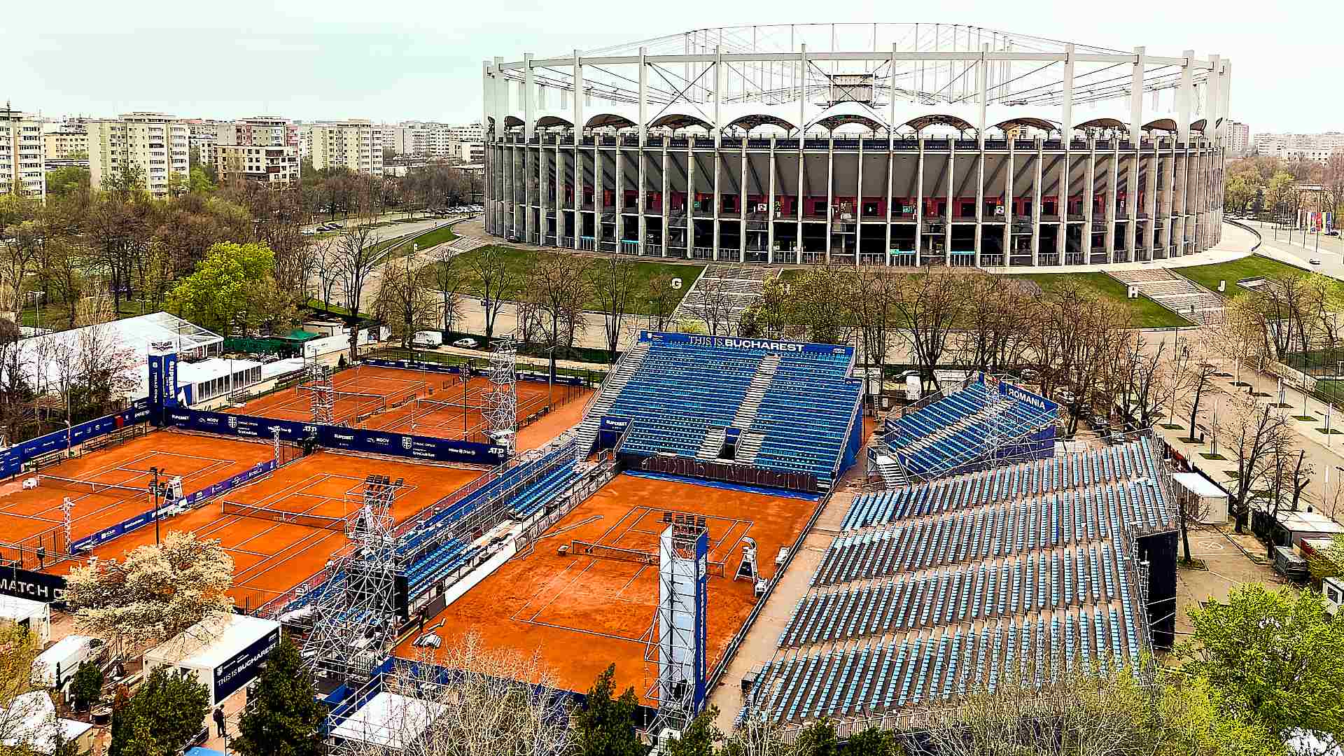 El Tiriac Open presented by UniCredit Bank se juega hasta el 6 de abril en Bucarest.