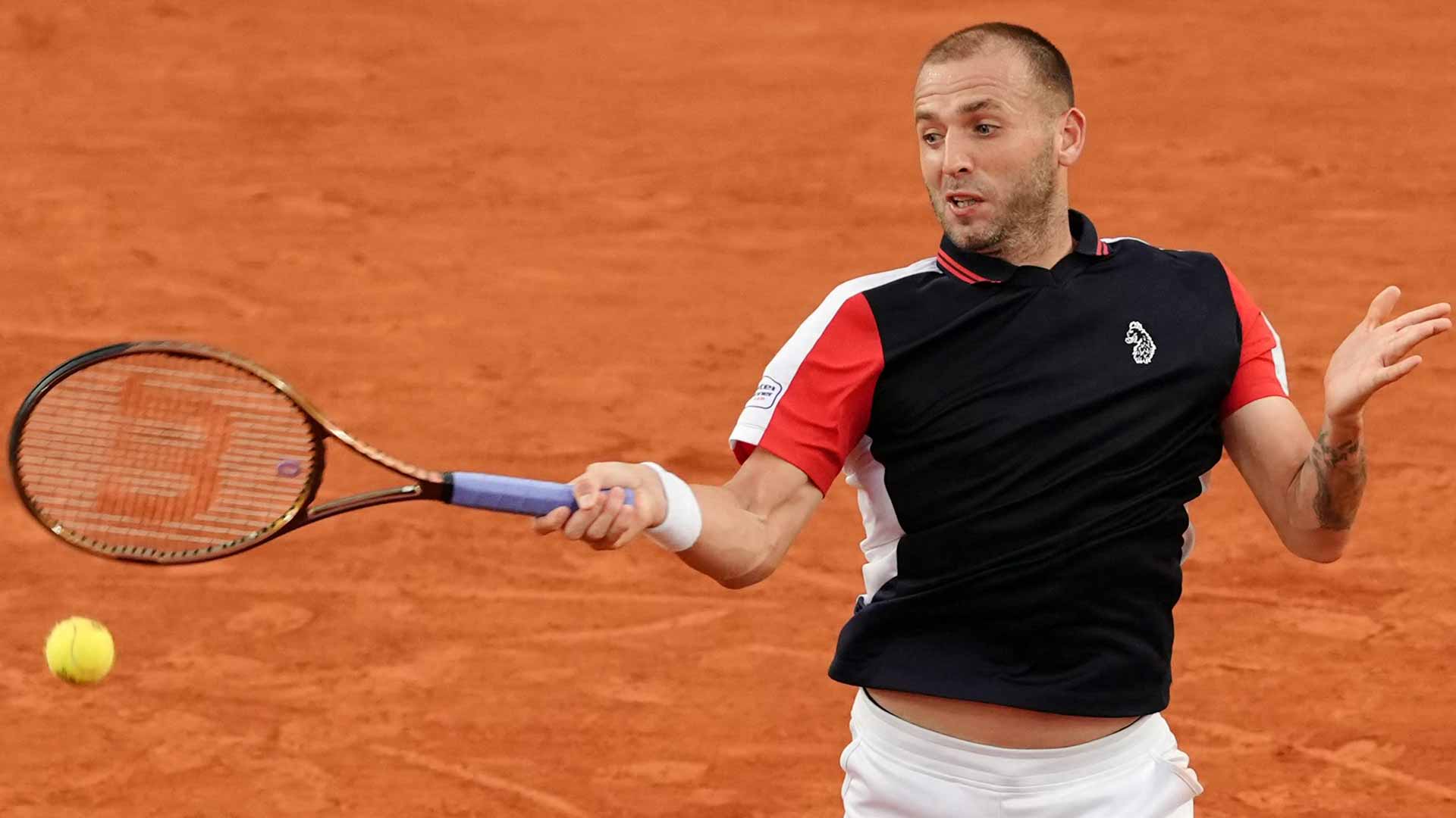 Daniel Evans is seeded fifth at the Barletta Challenger (File photo).