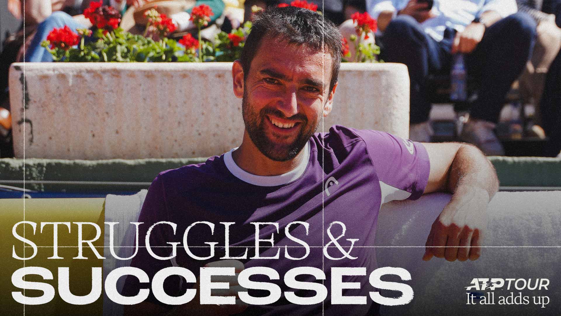 Marin Cilic is No. 117 in the PIF ATP Rankings.