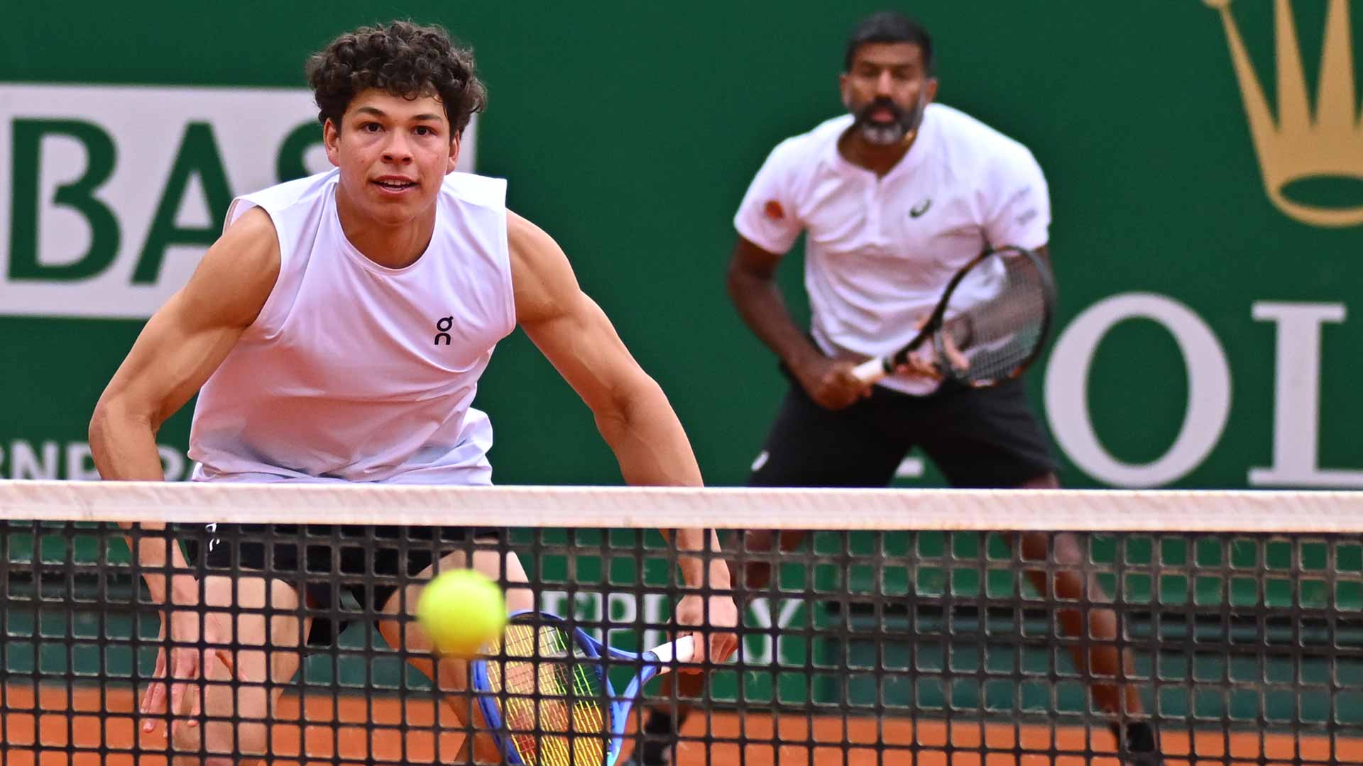 Ben Shelton and Rohan Bopanna defeat third seeds Simone Bolelli and Andrea Vavassori in Monte-Carlo.