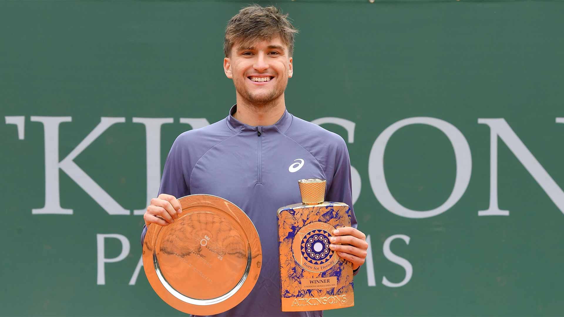 <a href='https://www.atptour.com/en/players/raphael-collignon/c0jp/overview'>Raphael Collignon</a> wins the <a href='https://www.atptour.com/en/scores/archive/monza/2989/2025/results'>Atkinsons Monza Open</a>.
