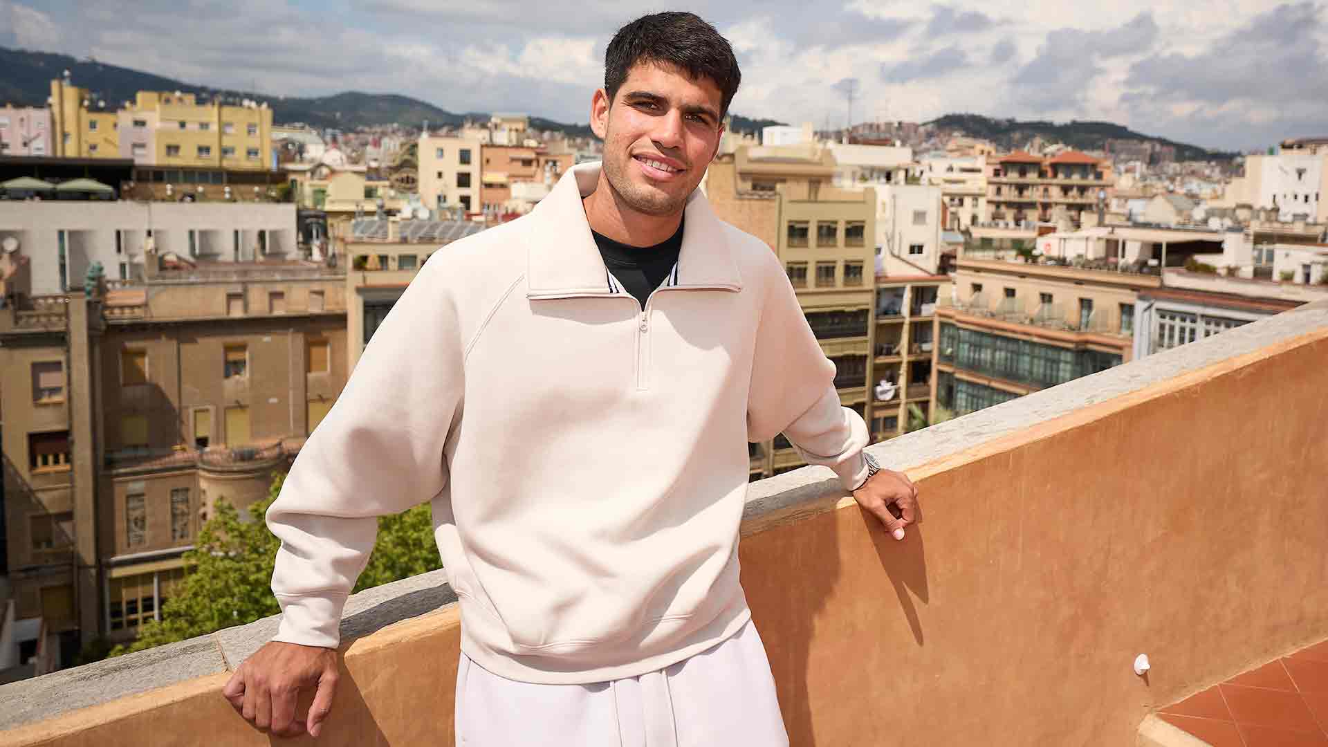 Carlos Alcaraz ya está en Barcelona, tras conquistar Montecarlo.