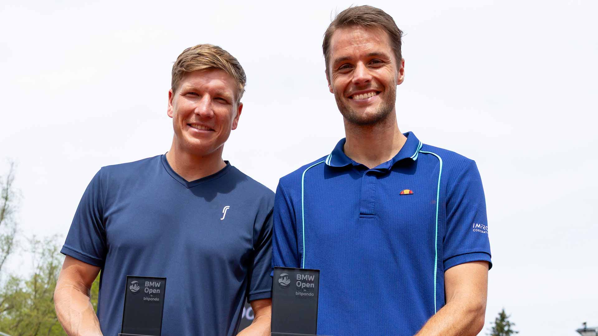 Andre Goransson and Sem Verbeek defeat Kevin Krawietz and Tim Puetz in straight sets Sunday in the Munich final.
