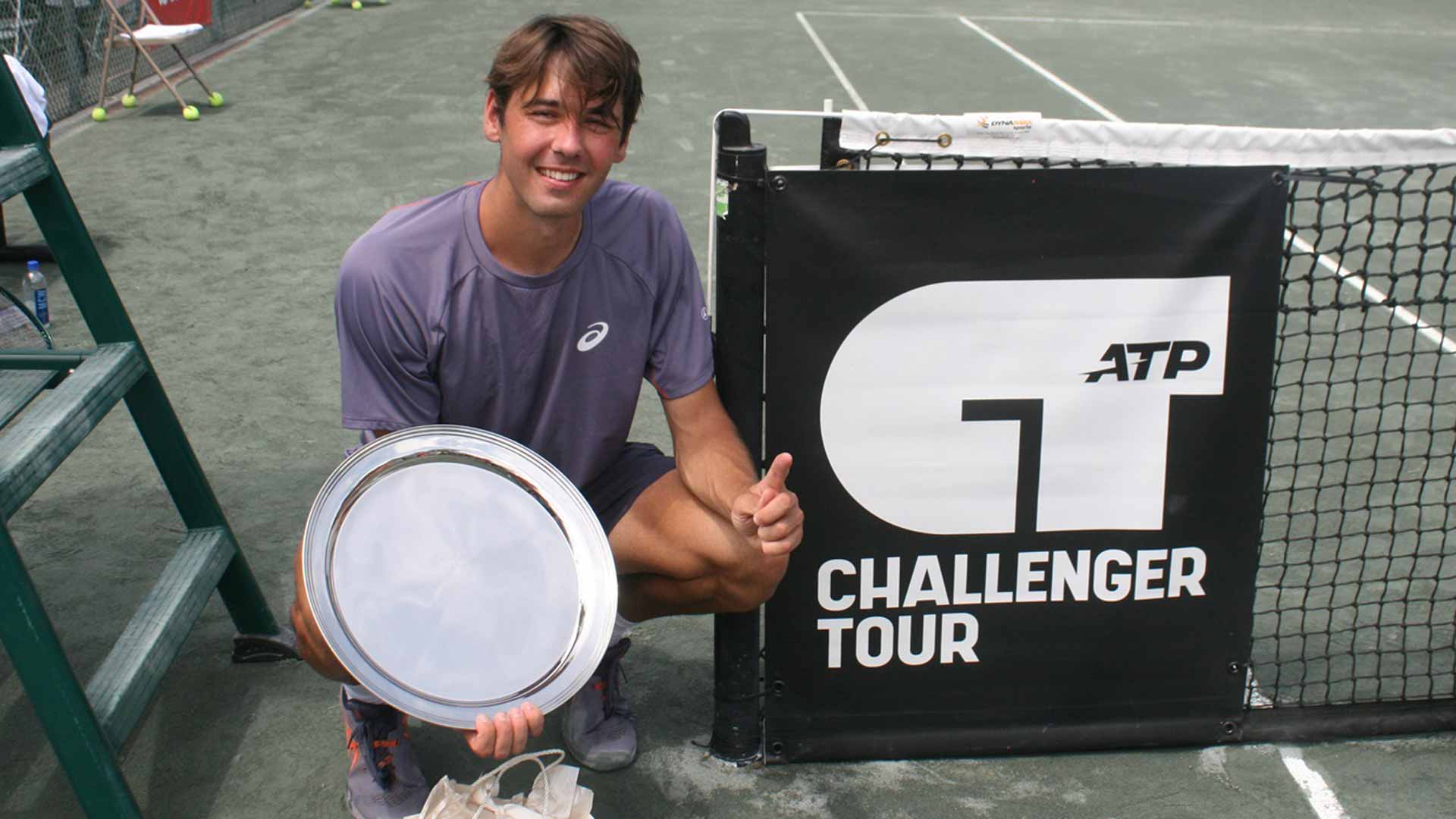 Chris Rodesch is crowned champion at the Tallahassee Tennis Challenger.