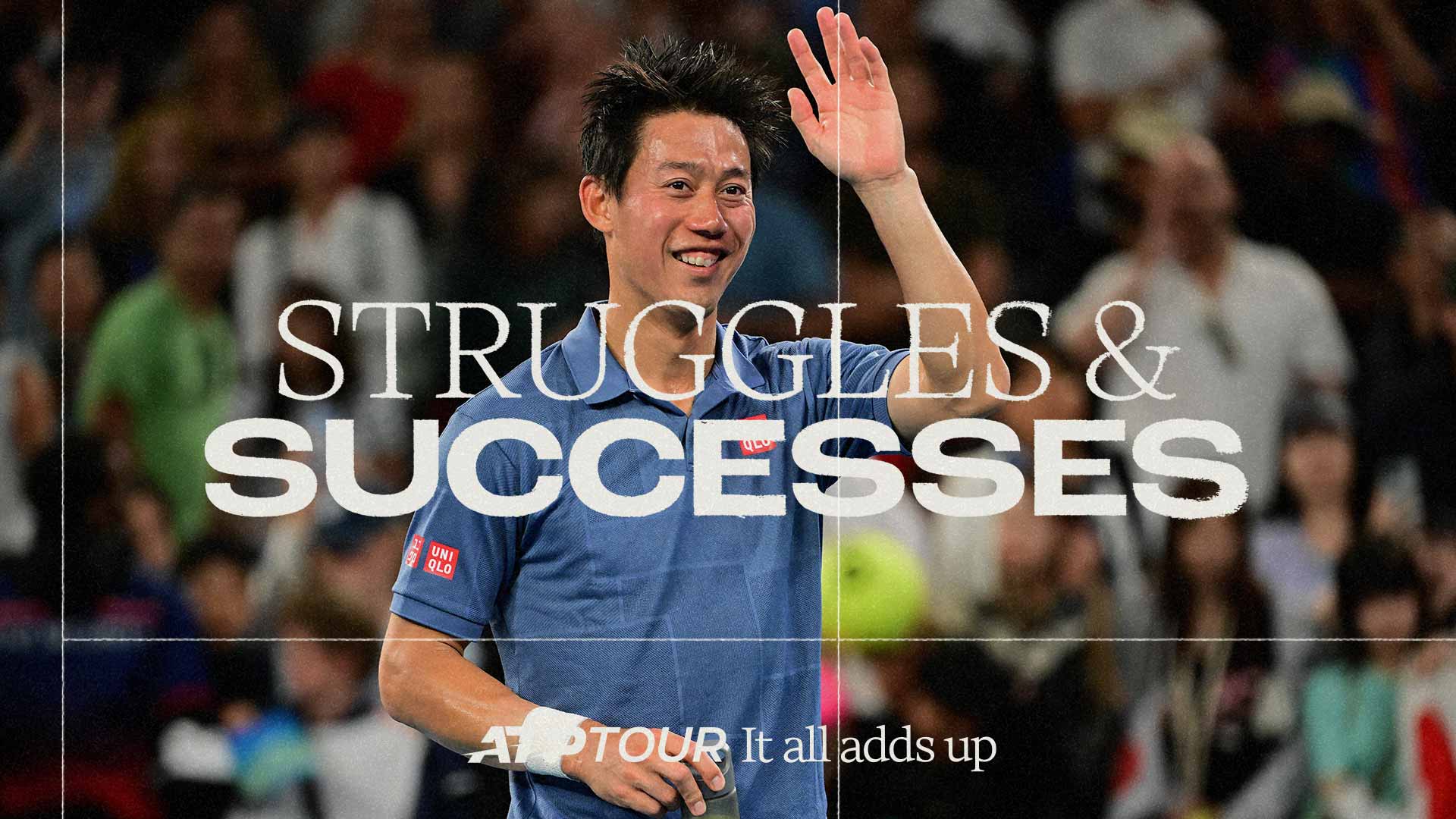 Kei Nishikori reached the final in Madrid in 2014.