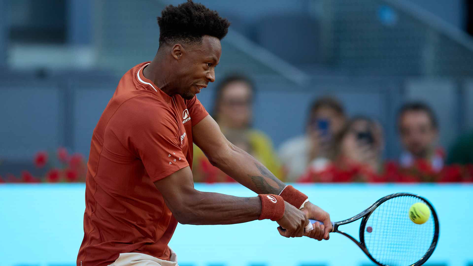 Monfils lets 'storm pass' in Madrid, next meets Rublev