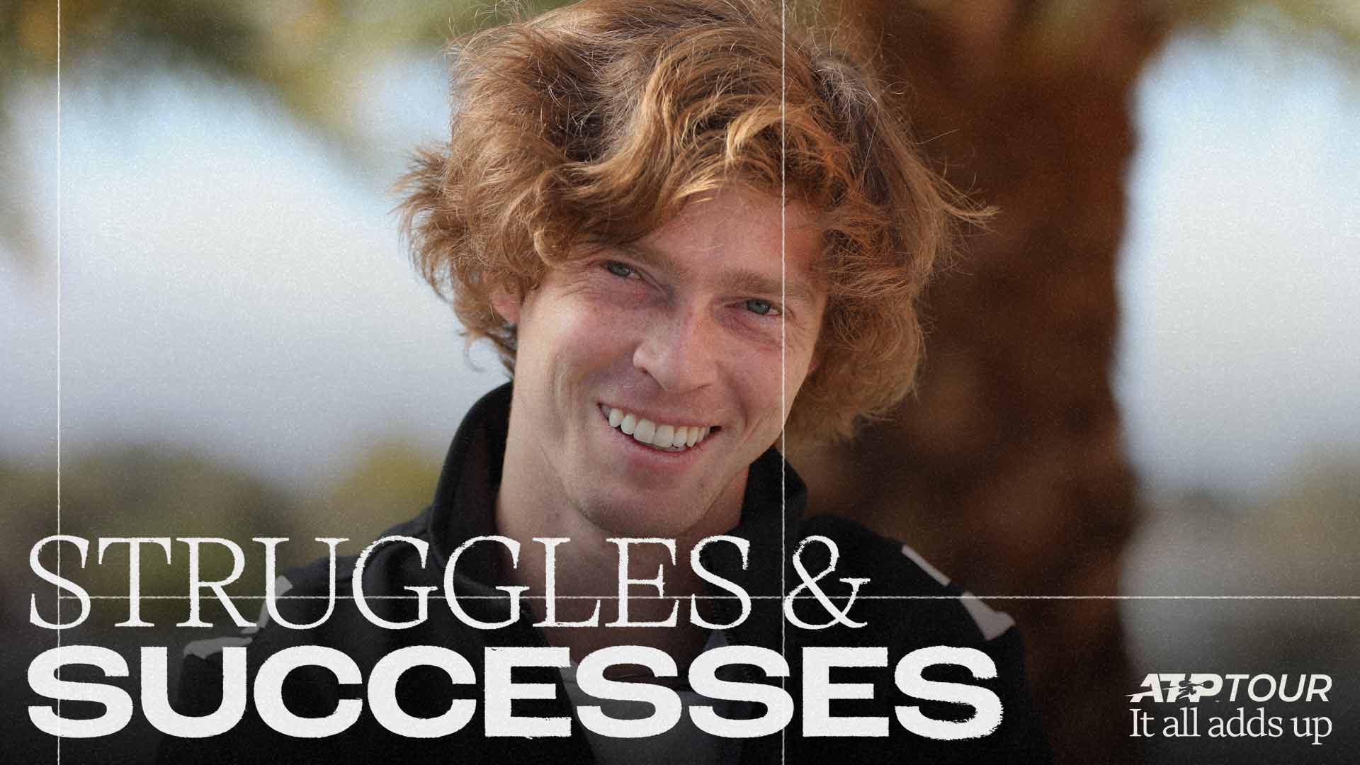 Andrey Rublev has climbed as high as No. 5 in the PIF ATP Rankings.
