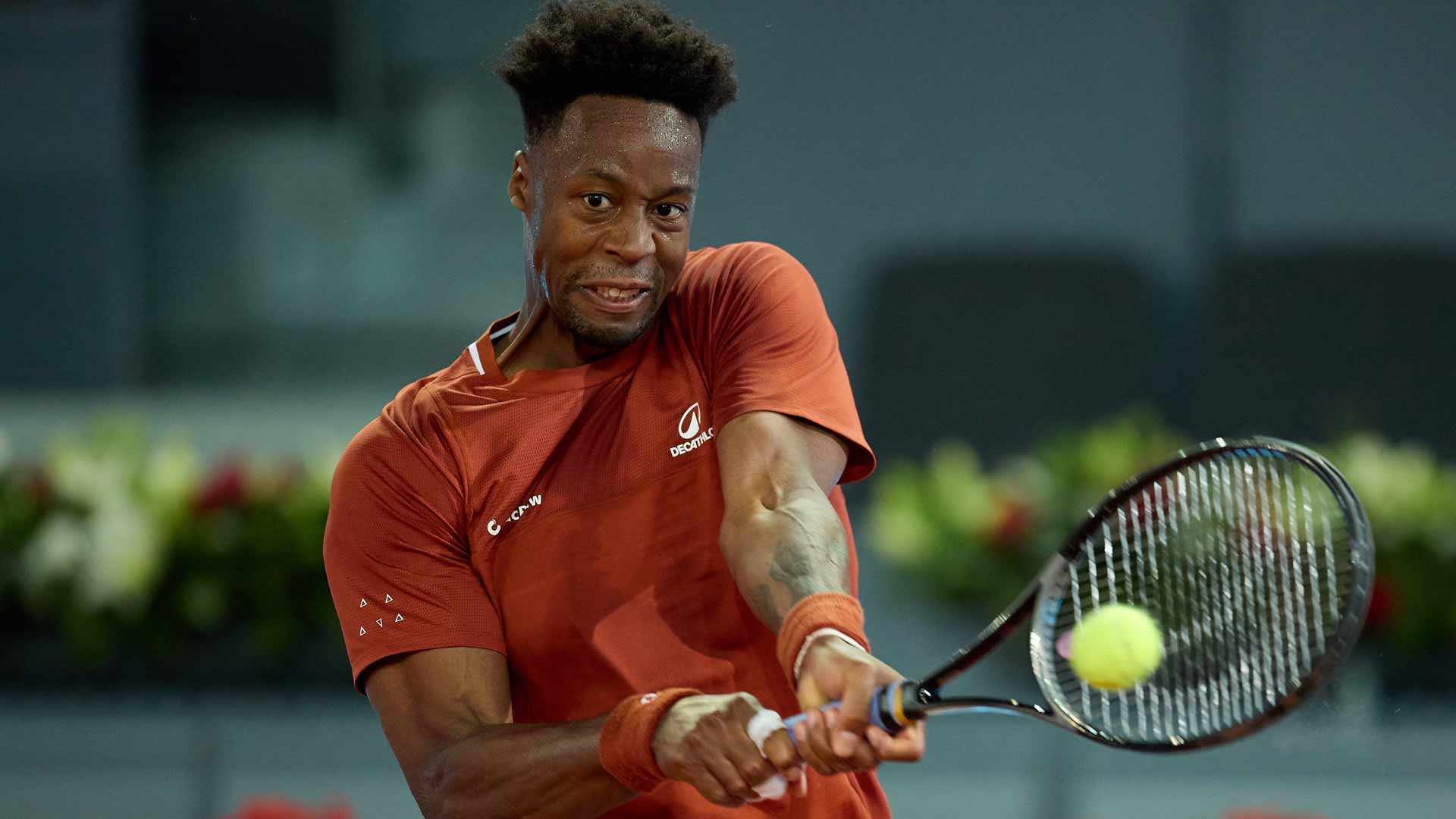 Monfils withdraws, sending Rublev into Madrid third round 