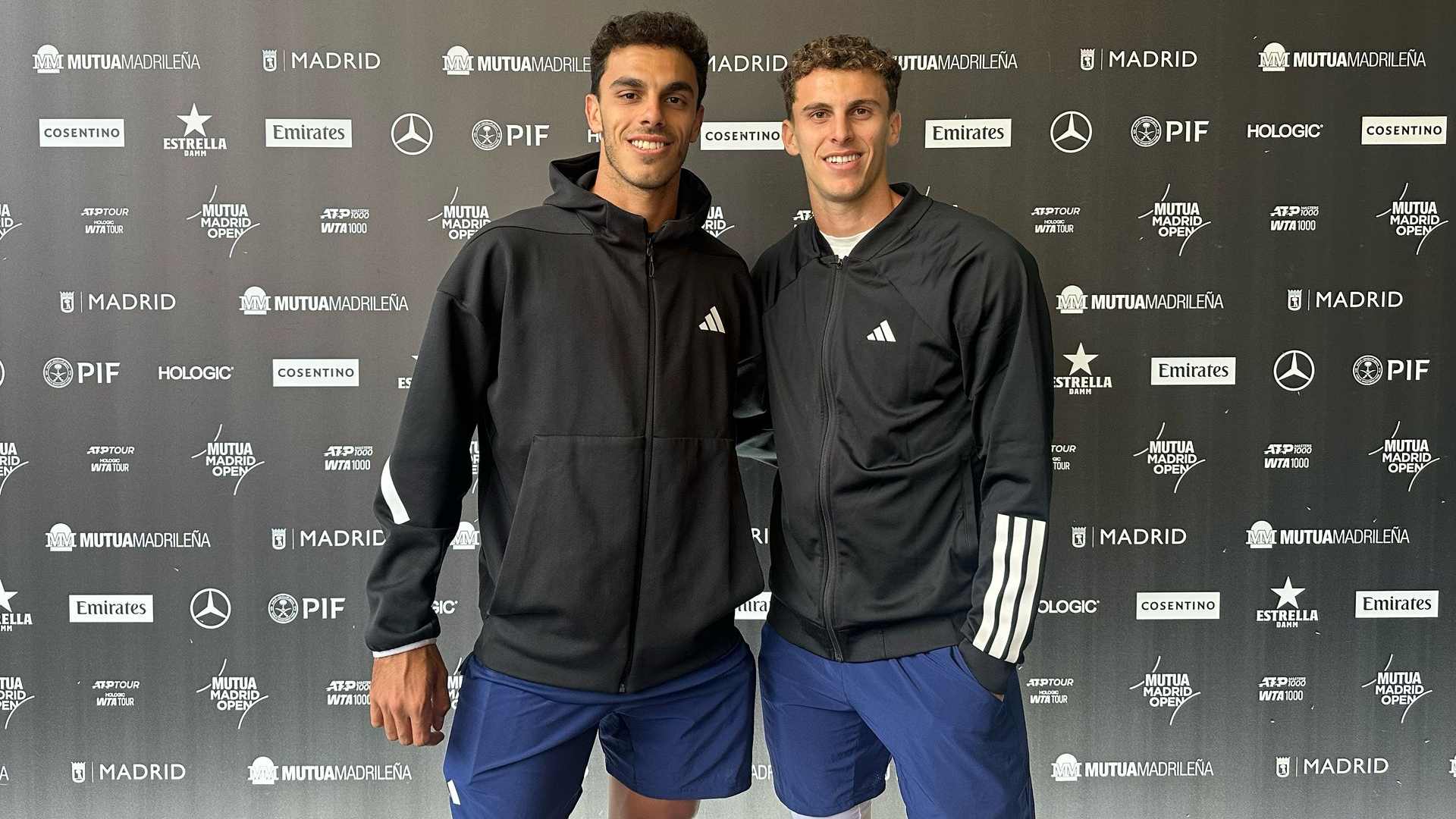 Francisco y Juan Manuel Cerúndolo buscan llegar a octavos de final en Madrid.