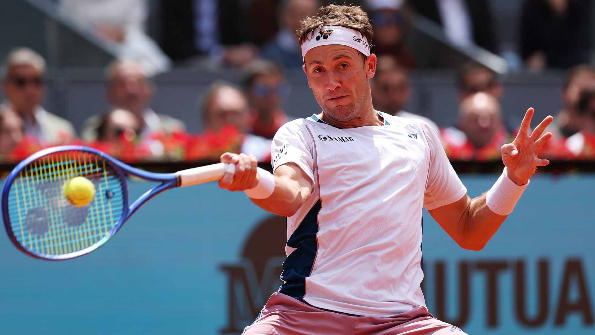 Ruud claims first win over Medvedev, reaches Madrid SFs