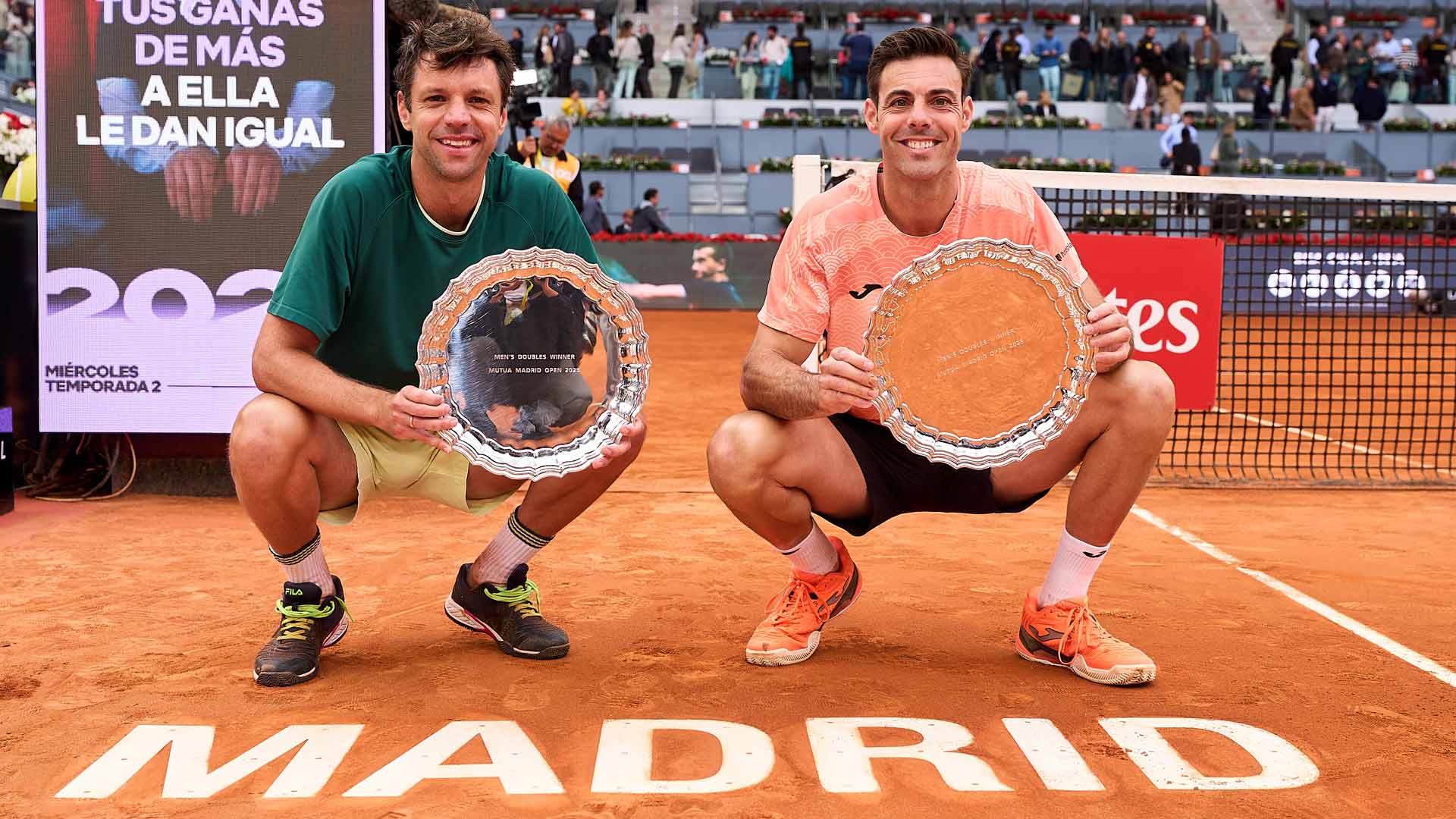 Granollers/Zeballos cap perfect Madrid run with trophy