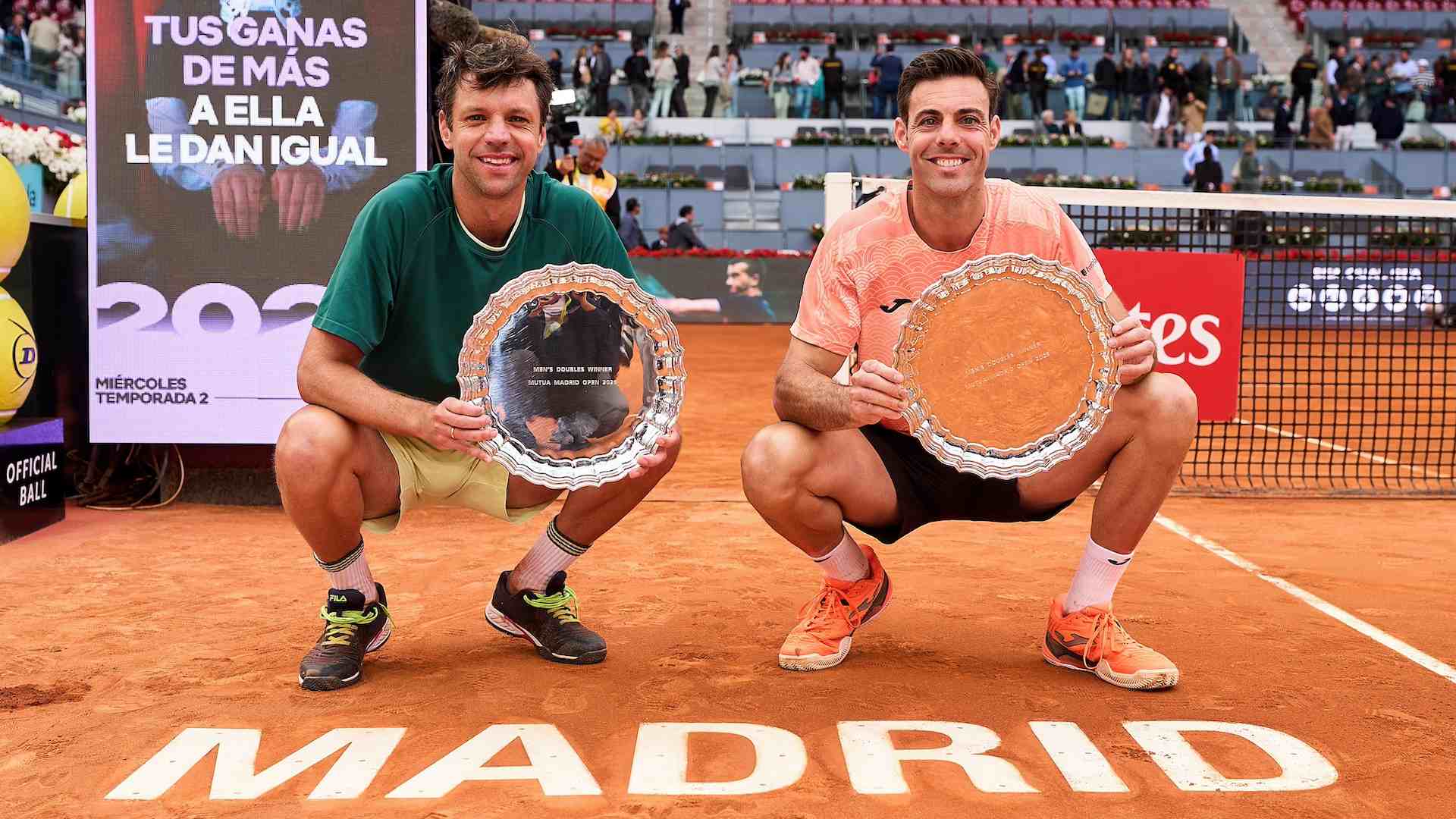 Granollers/Zeballos recuperan el trono en la Caja Mágica