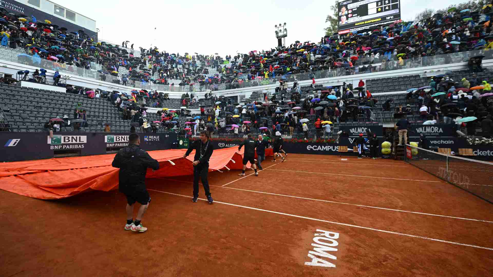 The Internazionali BNL d'Italia will be held from 7-18 May (file photo).