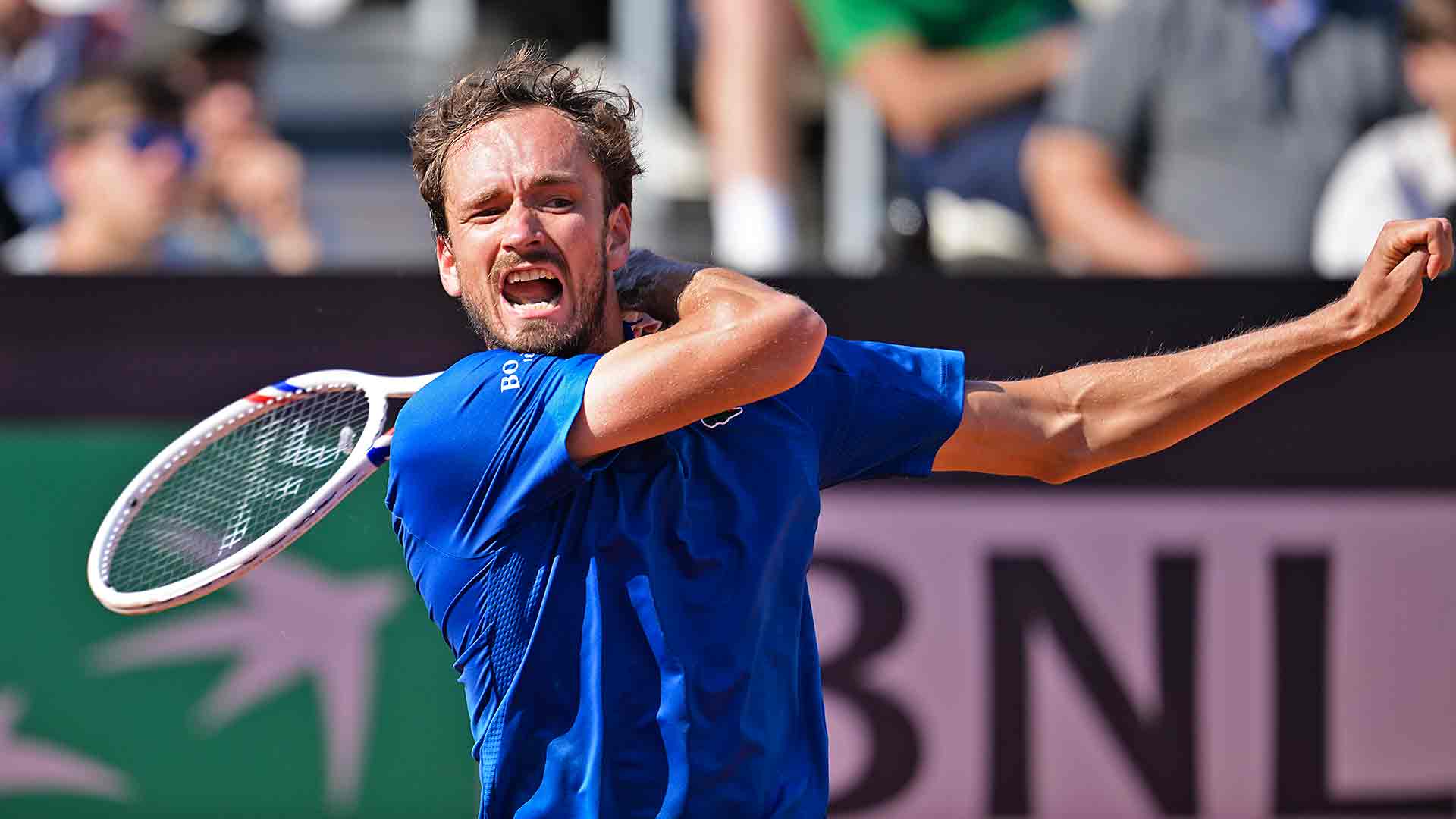 Daniil Medvedev fue campeón en Roma hace dos temporadas.