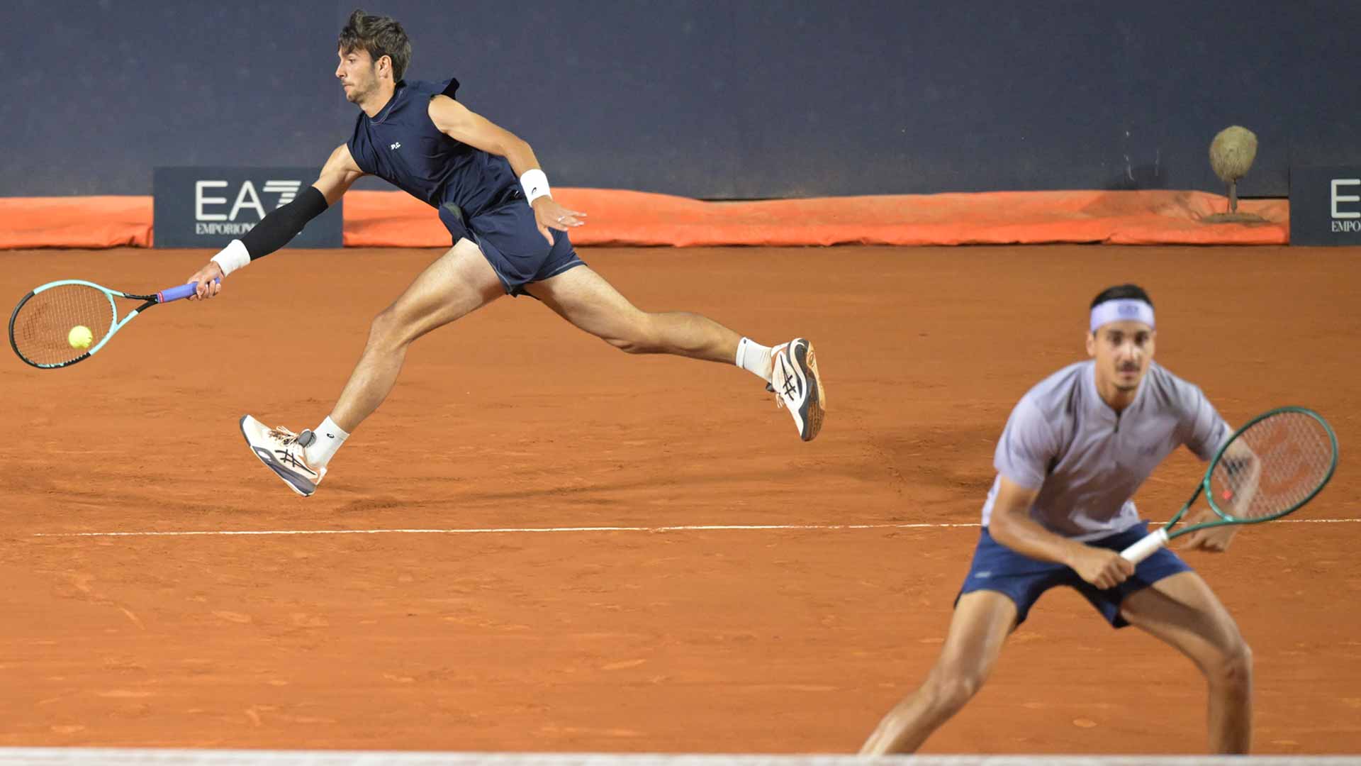 Musetti/Sonego edge Berrettini brothers in all-Italian doubles clash