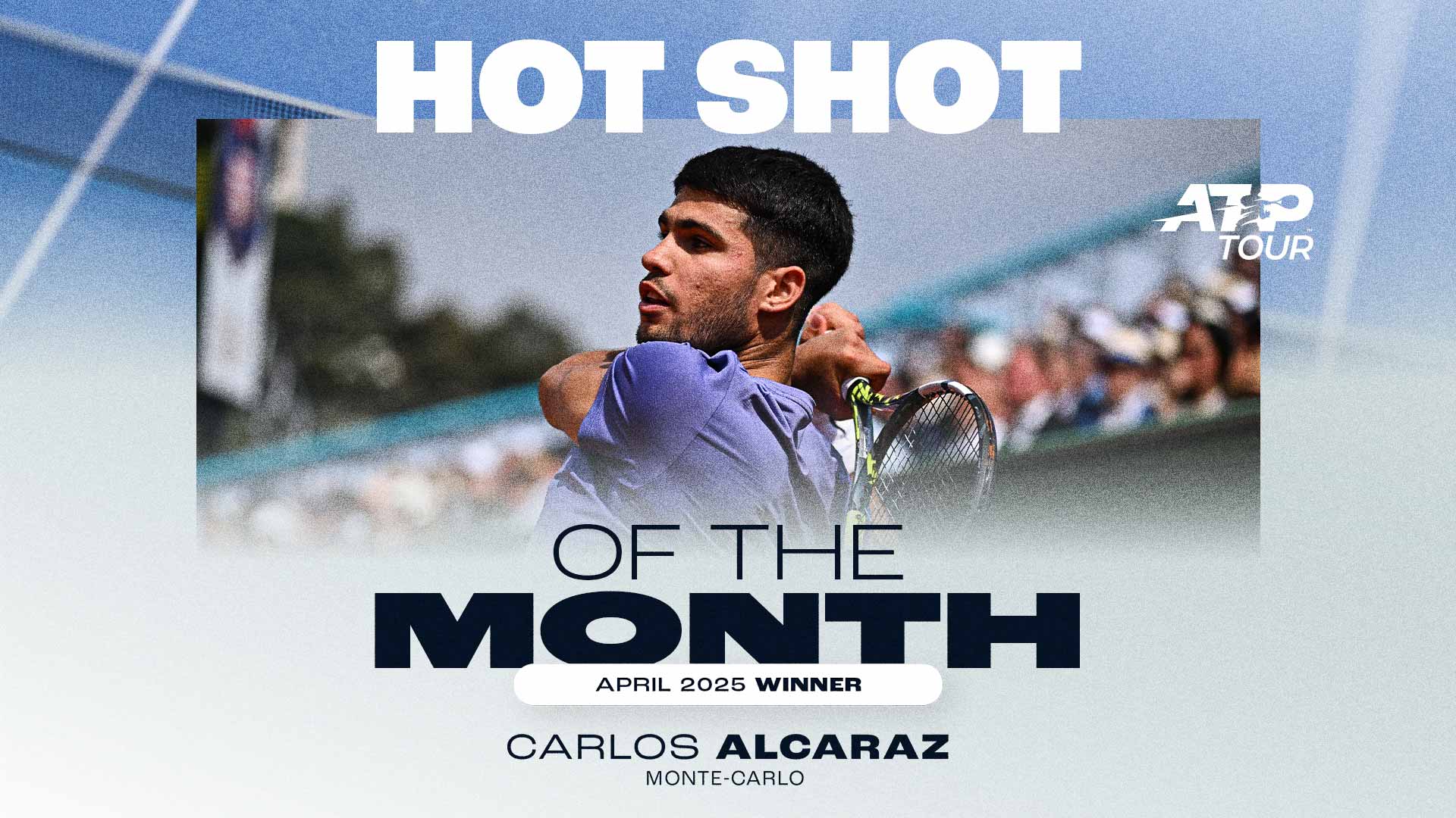 Hot Shot of the Month: Alcaraz's tweener treat in Monte-Carlo