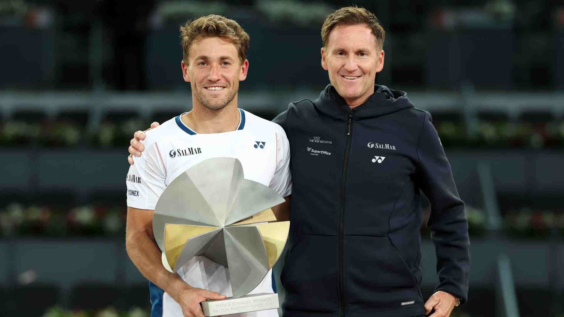 Casper, <a href='https://www.atptour.com/es/players/christian-ruud/r219/overview'>Christian Ruud</a> 