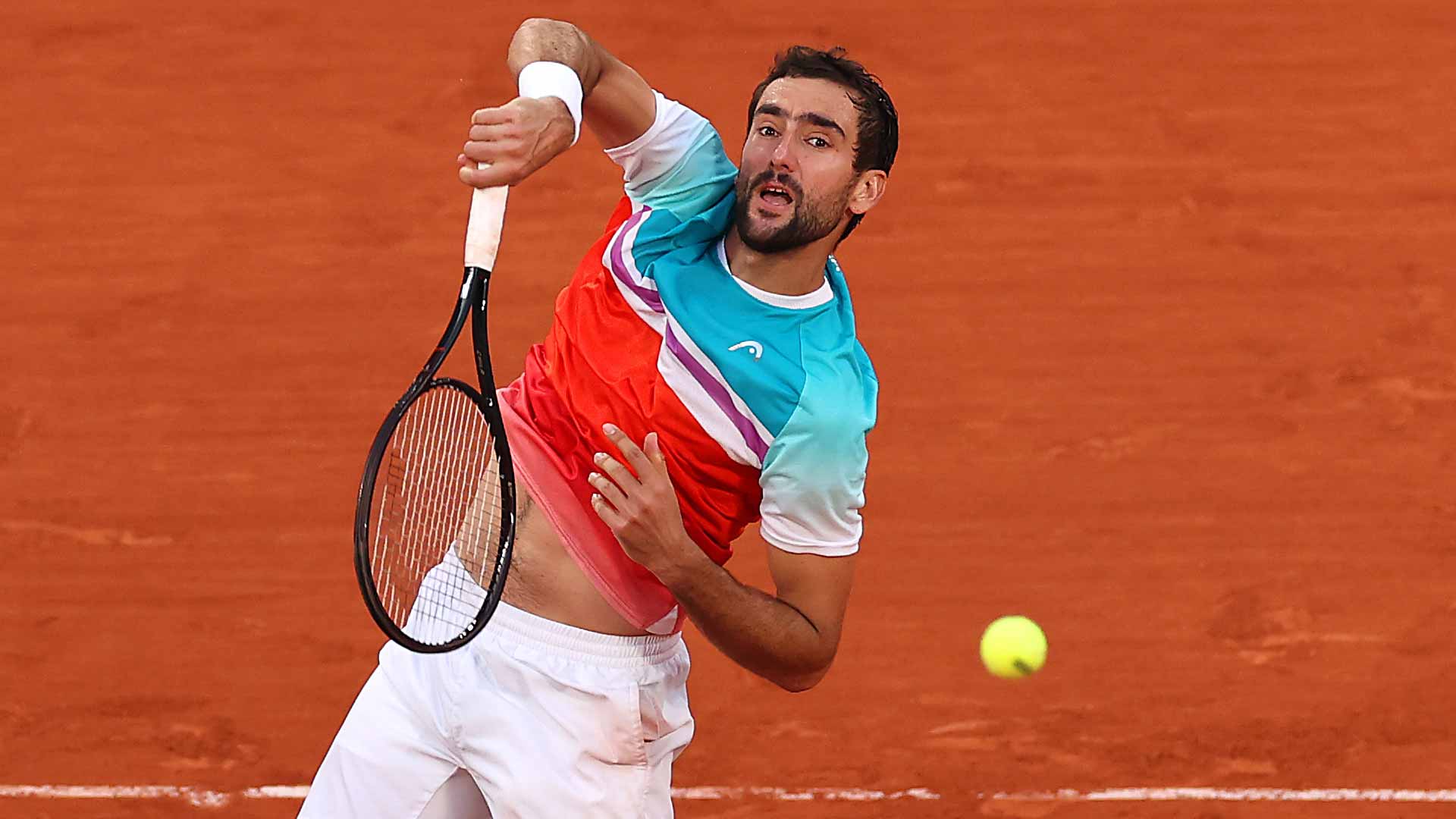 Marin Cilic is playing at Roland Garros for the first time since 2022, when he made the semi-finals.